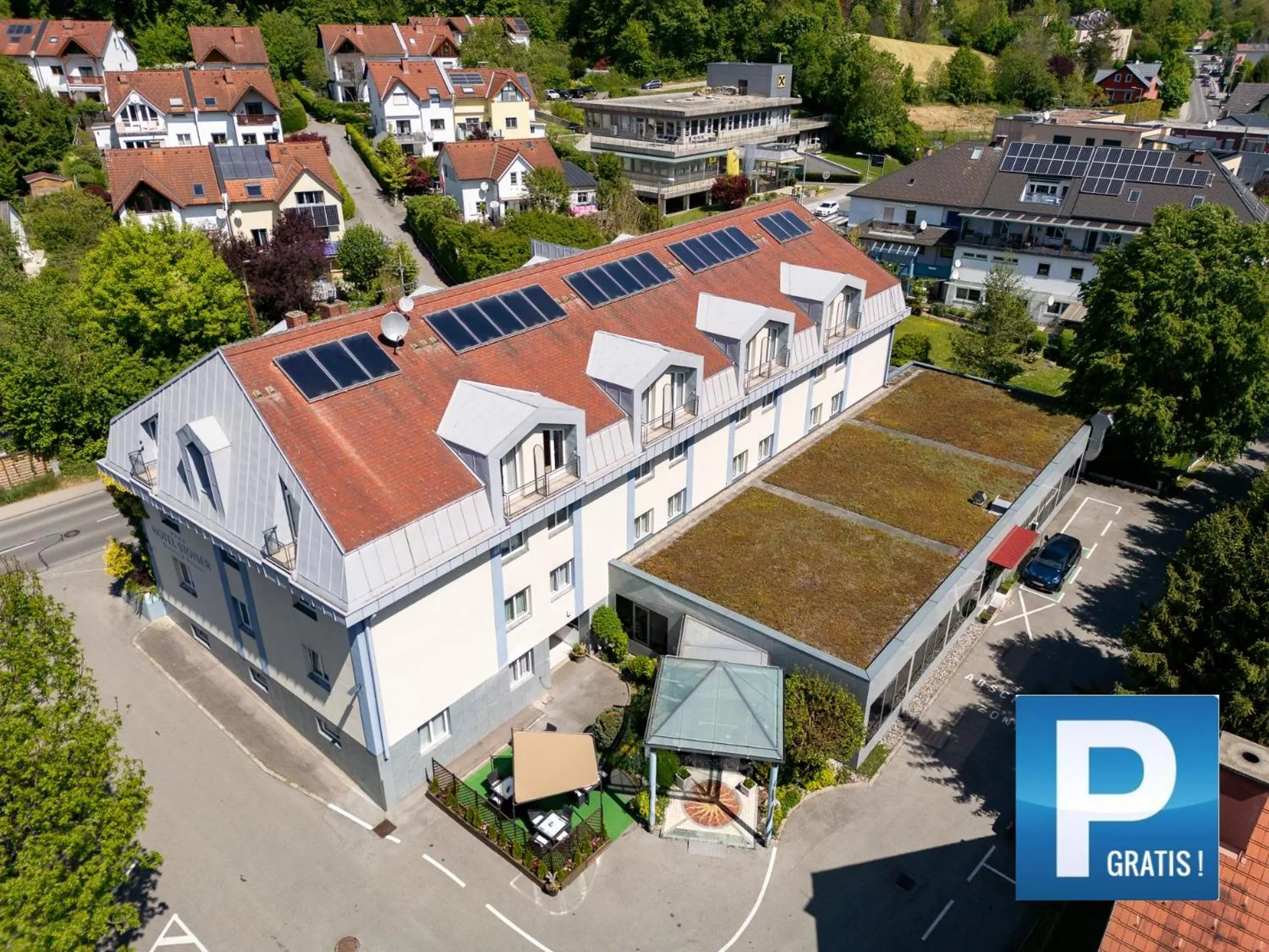 Property building in Hotel Stoiser Graz -Parkplatz inbegriffen!