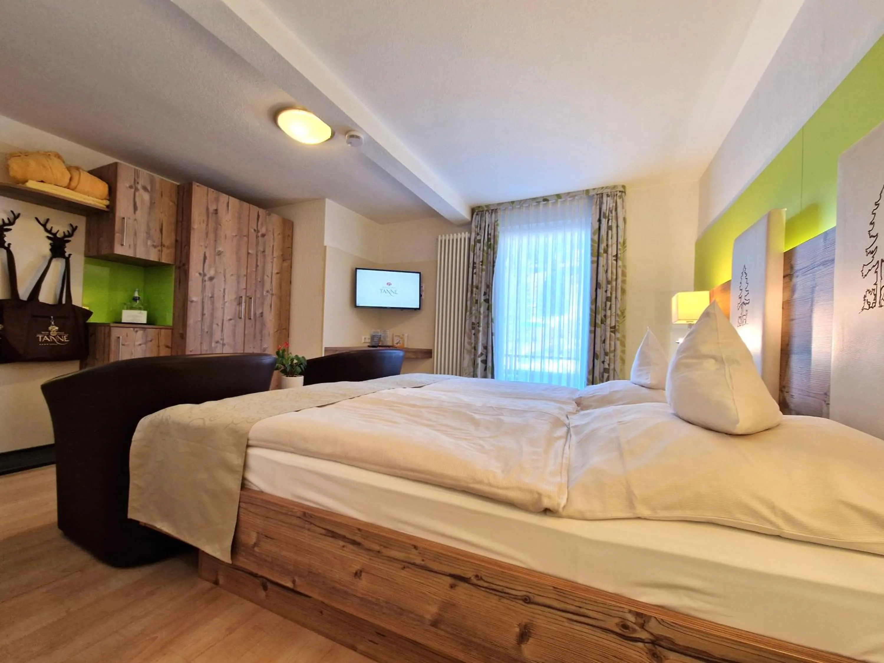 Bed in Wellnesshotel Tanne