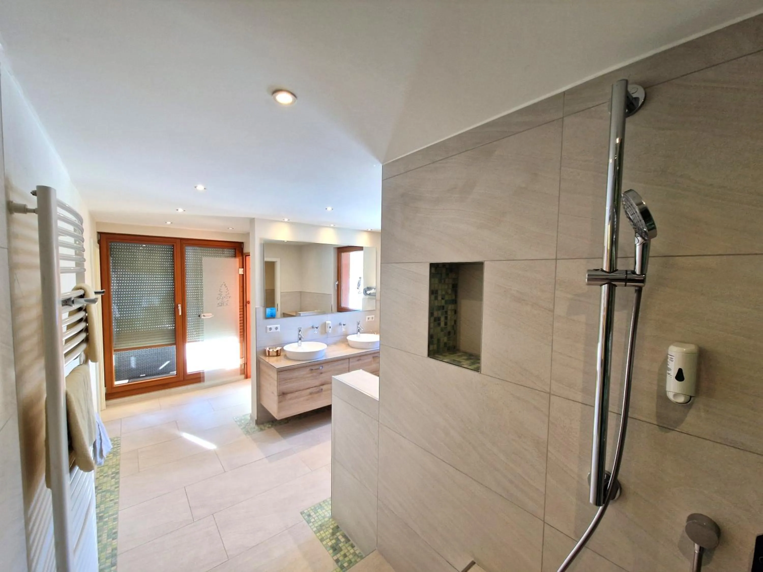 Shower in Wellnesshotel Tanne