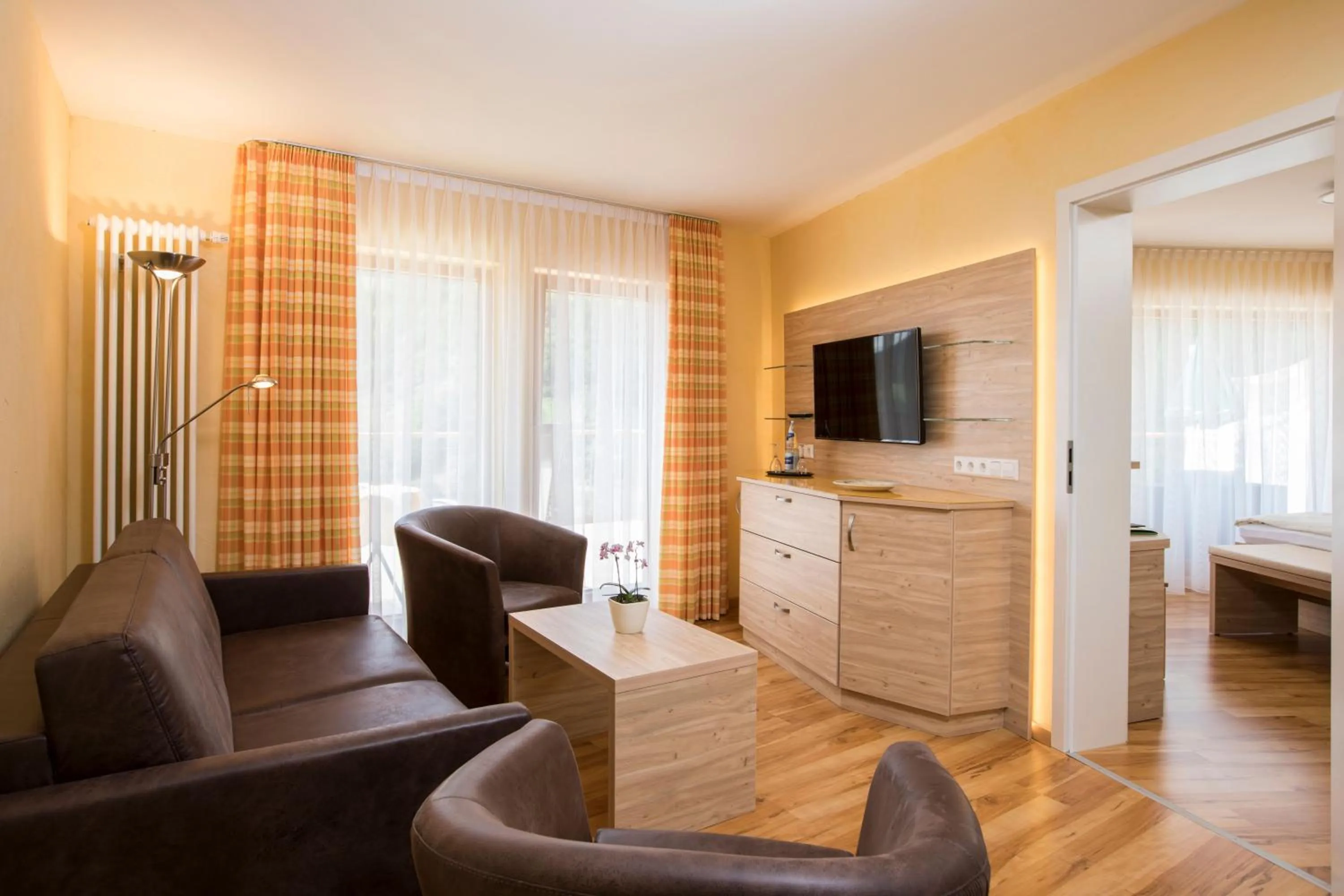 TV and multimedia, Bed in Wellnesshotel Tanne