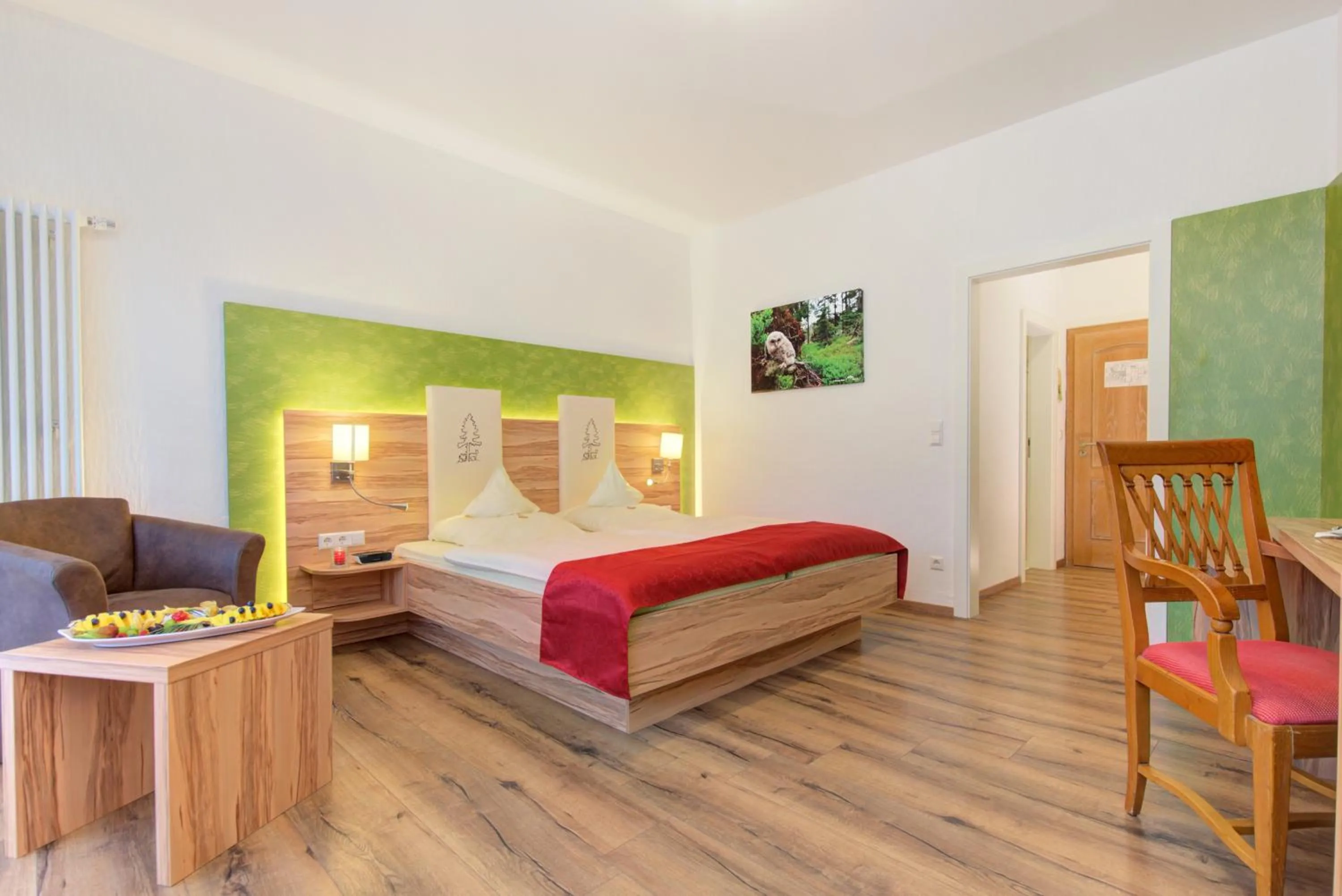 Bed in Wellnesshotel Tanne