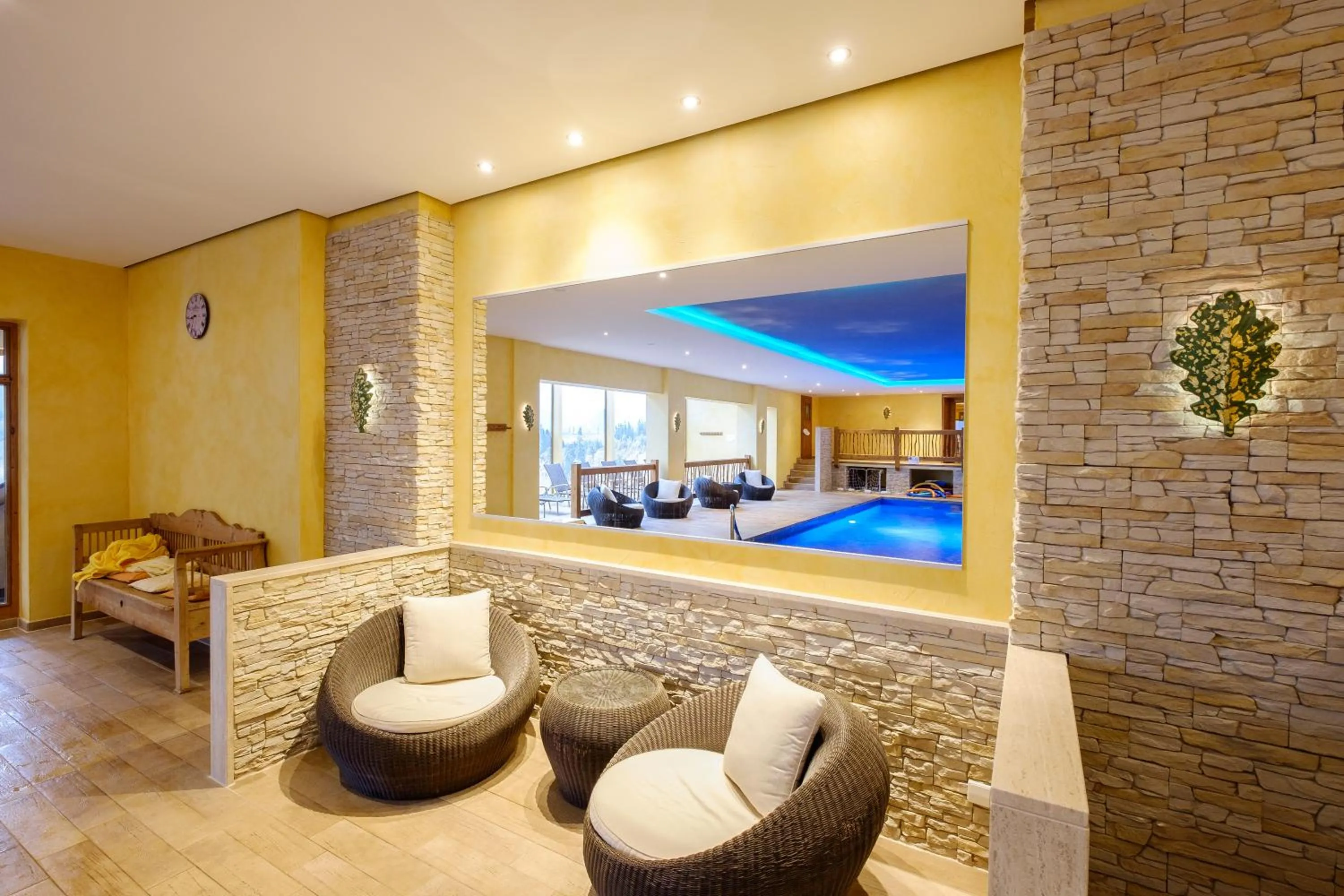 Seating area in Wellnesshotel Tanne