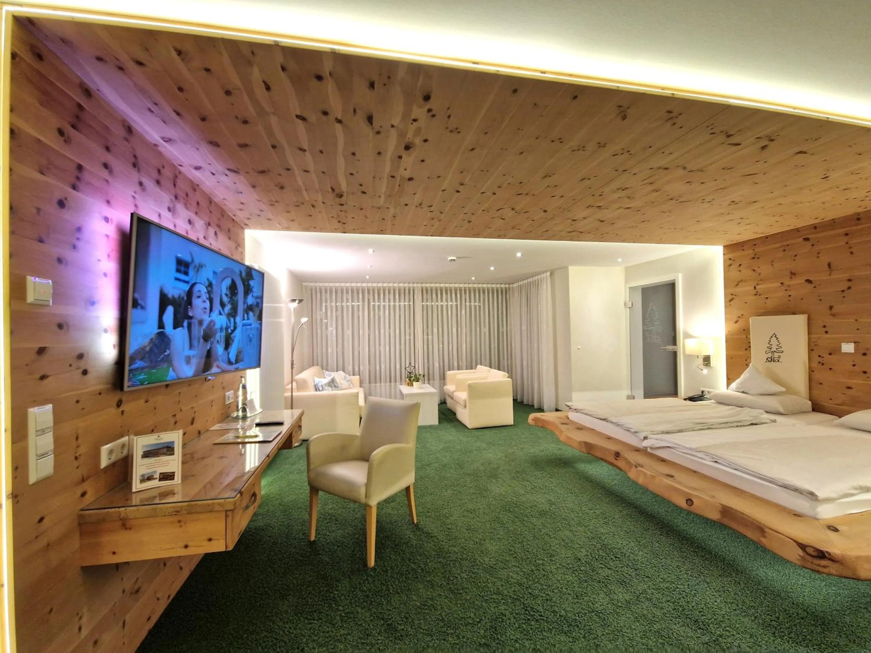 Bed in Wellnesshotel Tanne