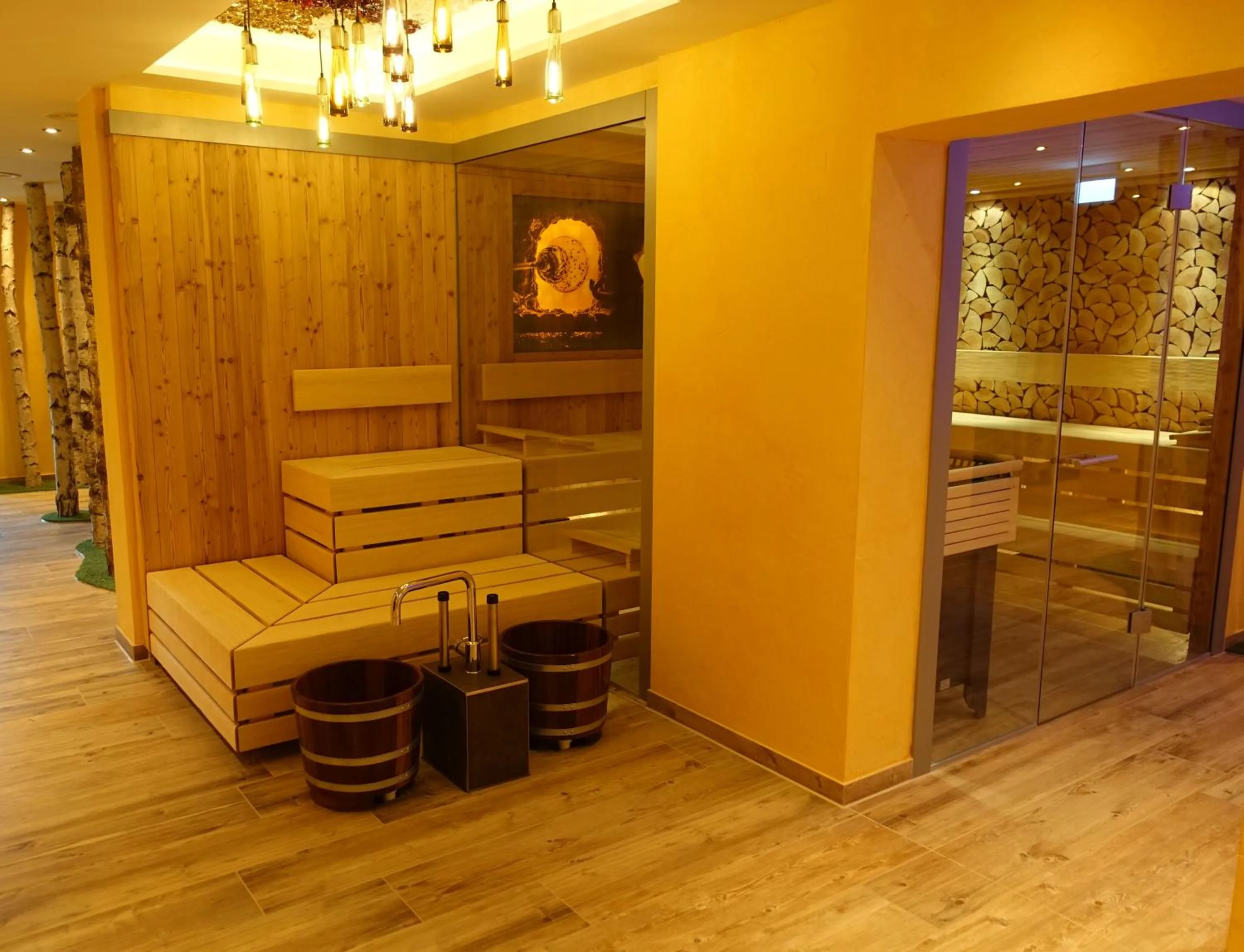 Sauna in Wellnesshotel Tanne