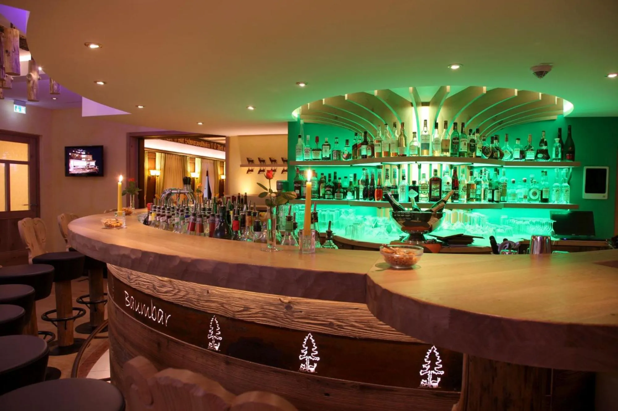 Lounge or bar in Wellnesshotel Tanne