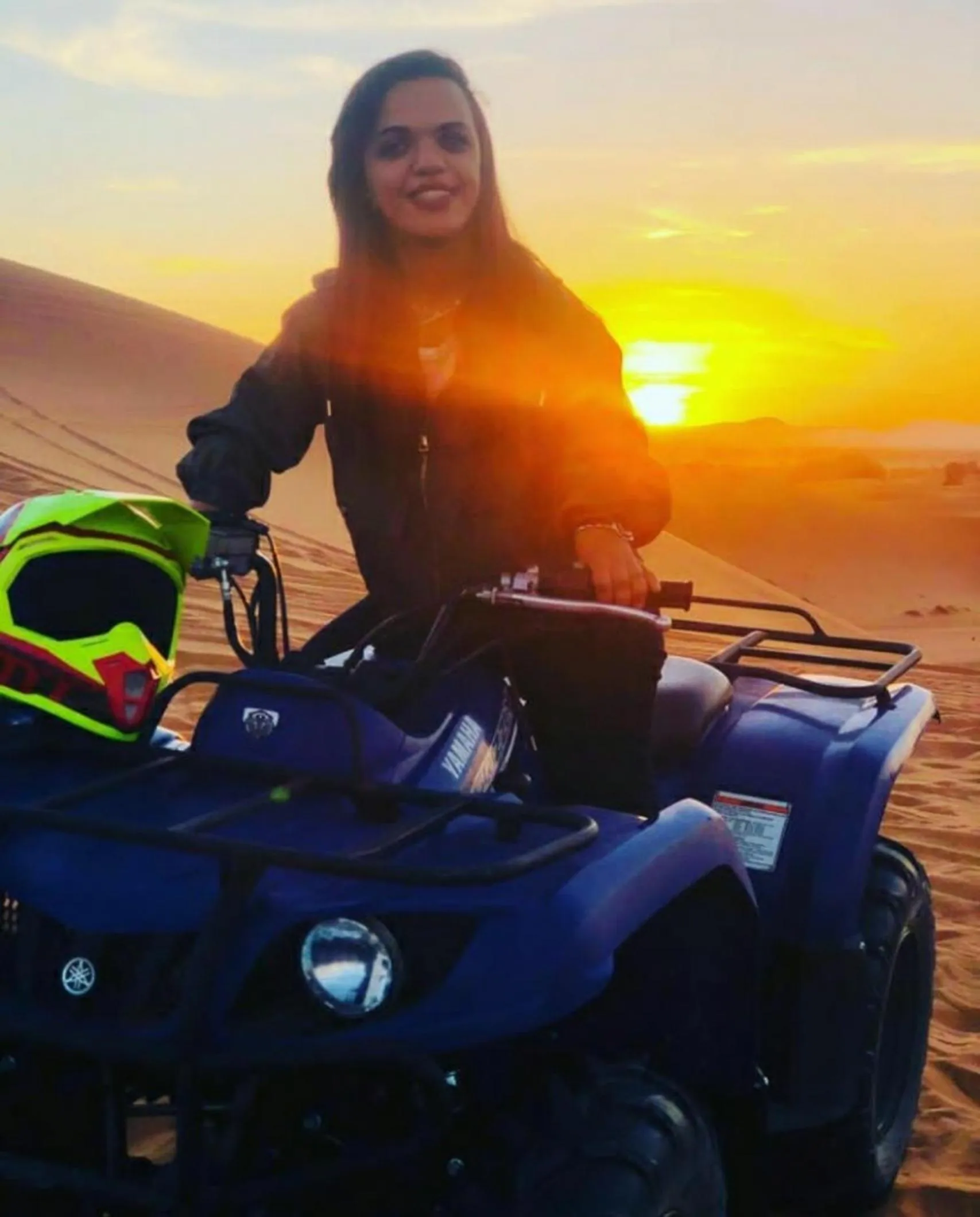 People in Desert Romantic Camp