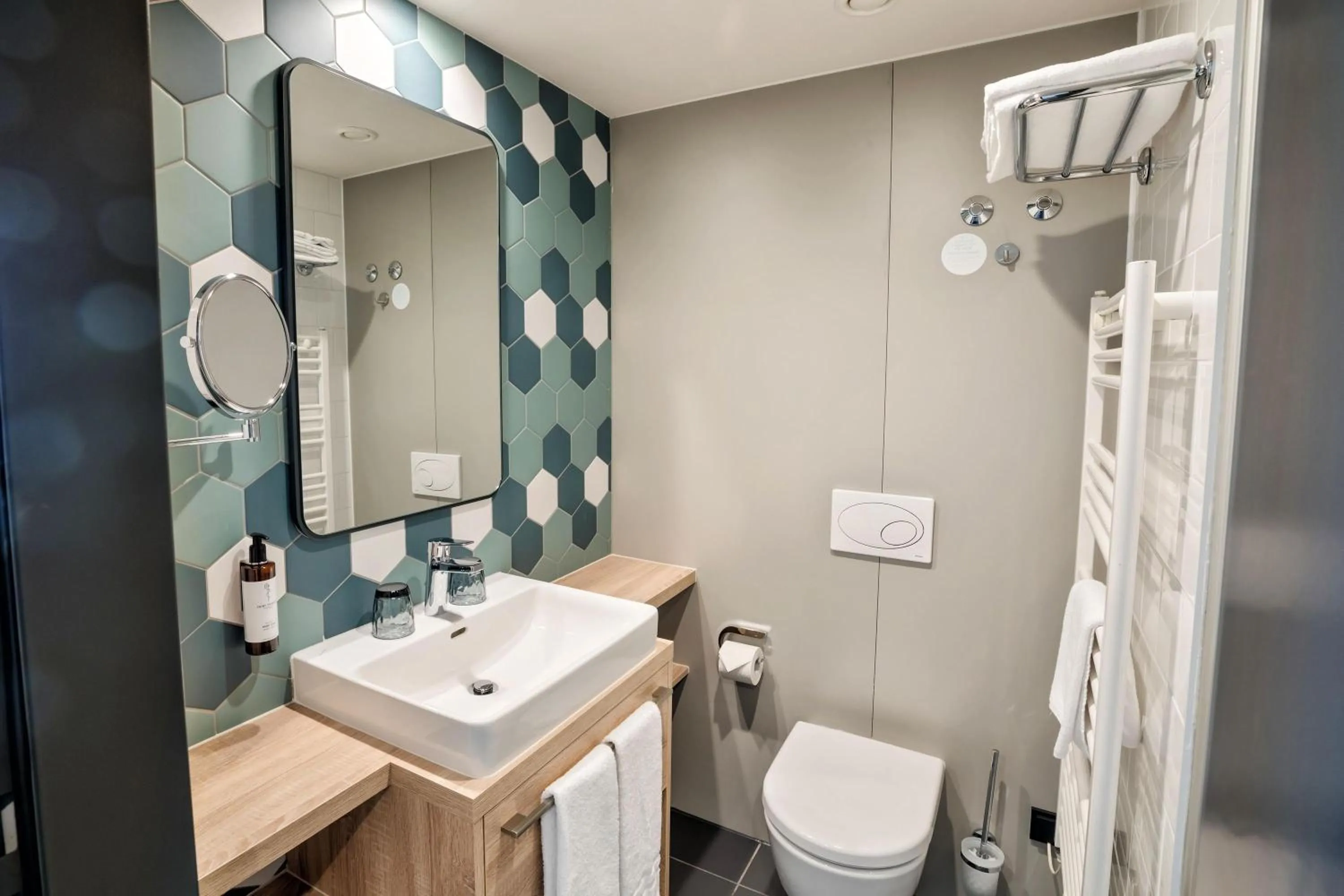 Toilet in Spark by Hilton Vienna Messe Prater