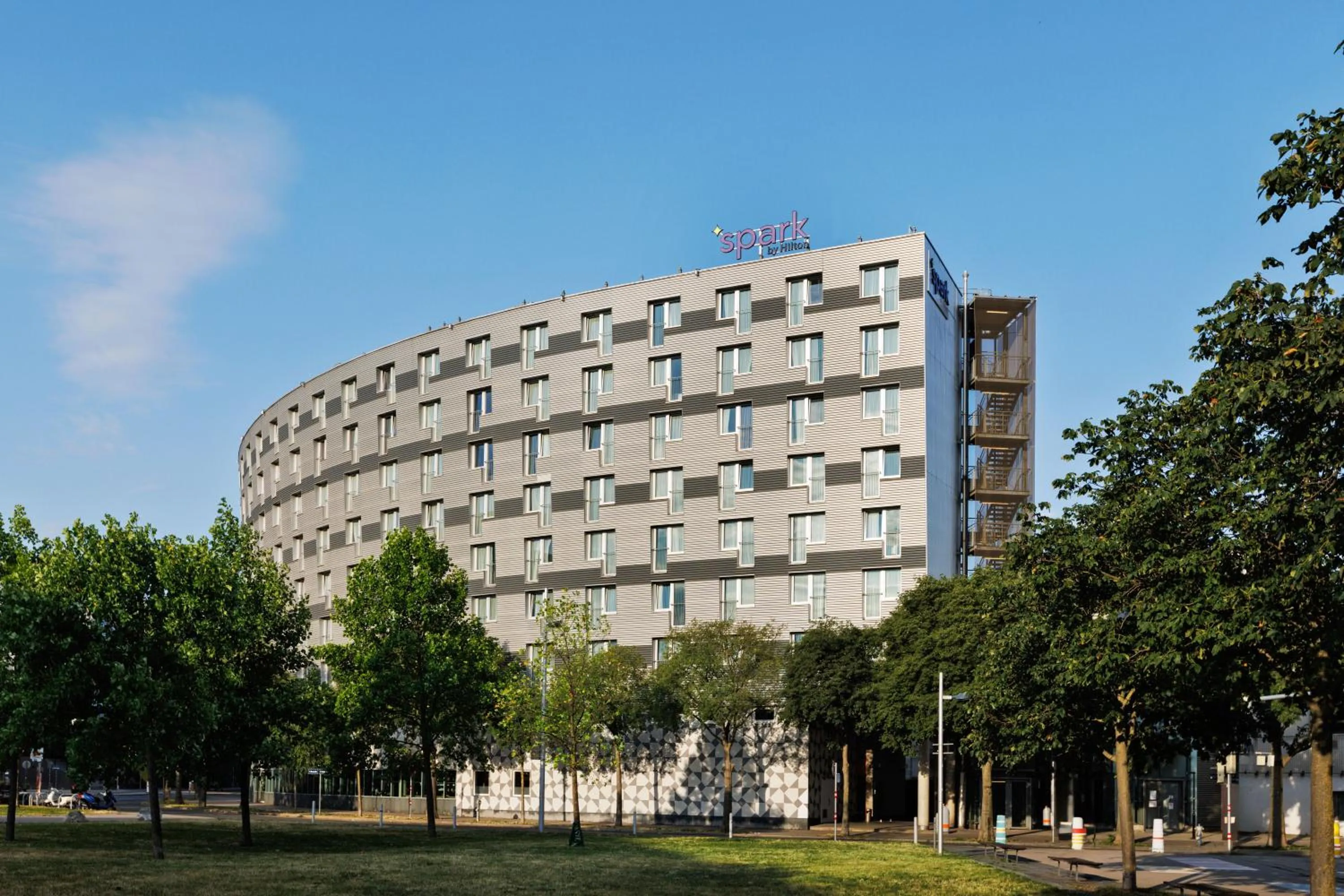 Property building in Spark by Hilton Vienna Messe Prater