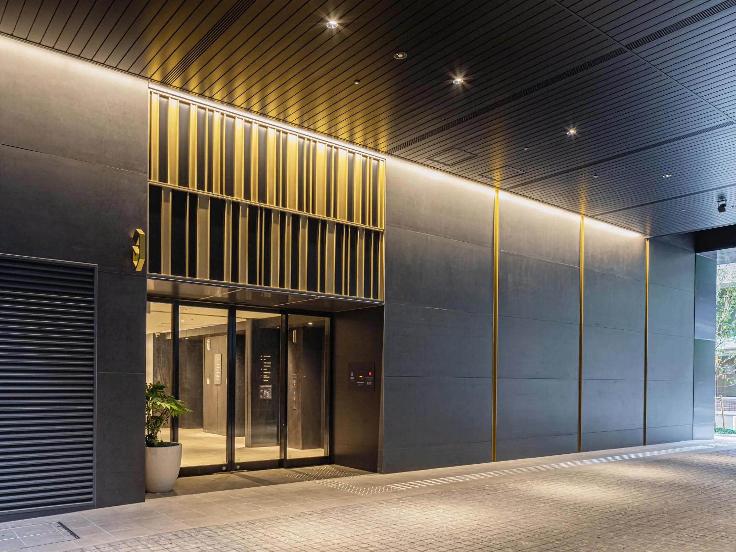 Facade/entrance in Granbell Hotel Osaka