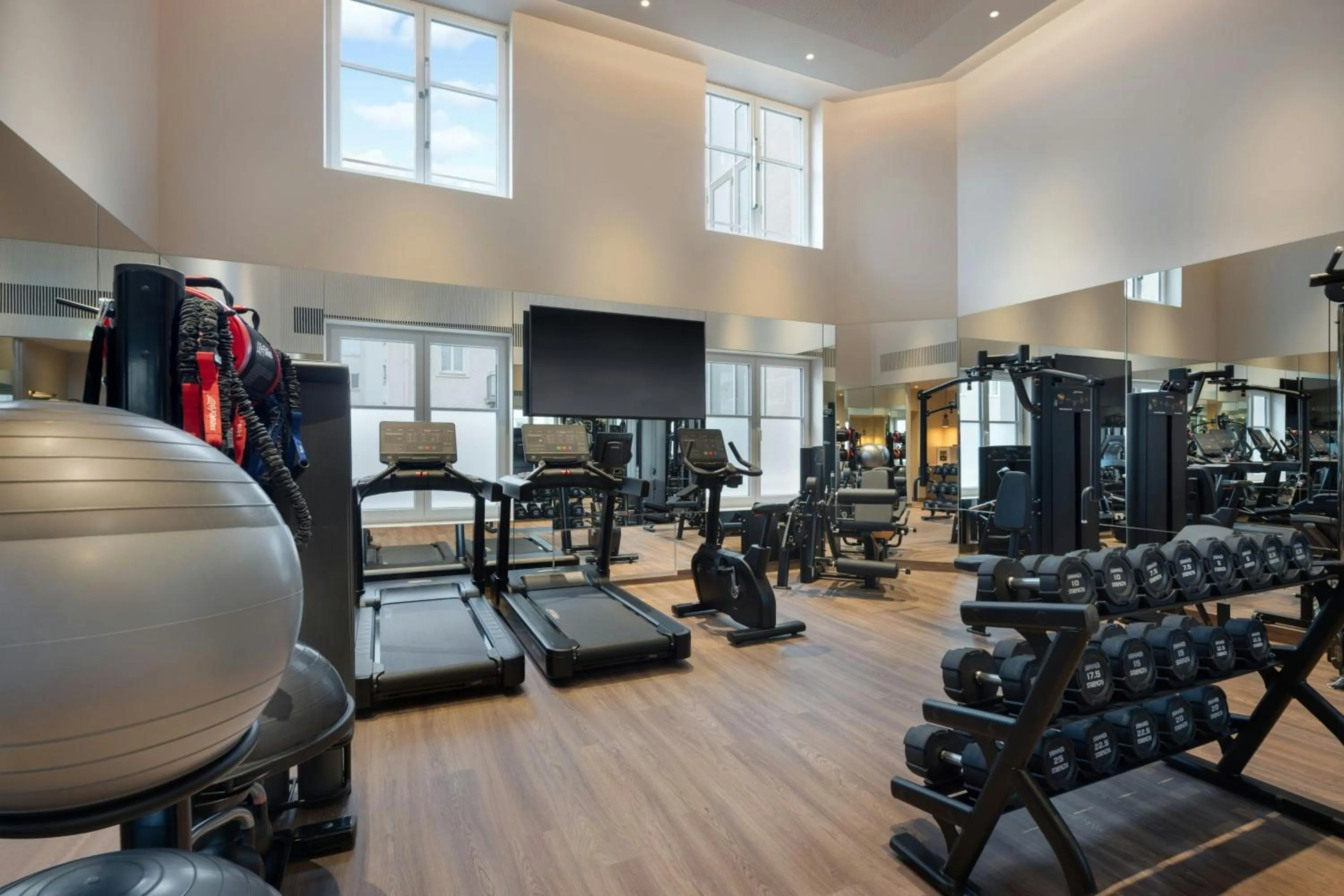 Fitness centre/facilities in Sheraton Grand Salzburg