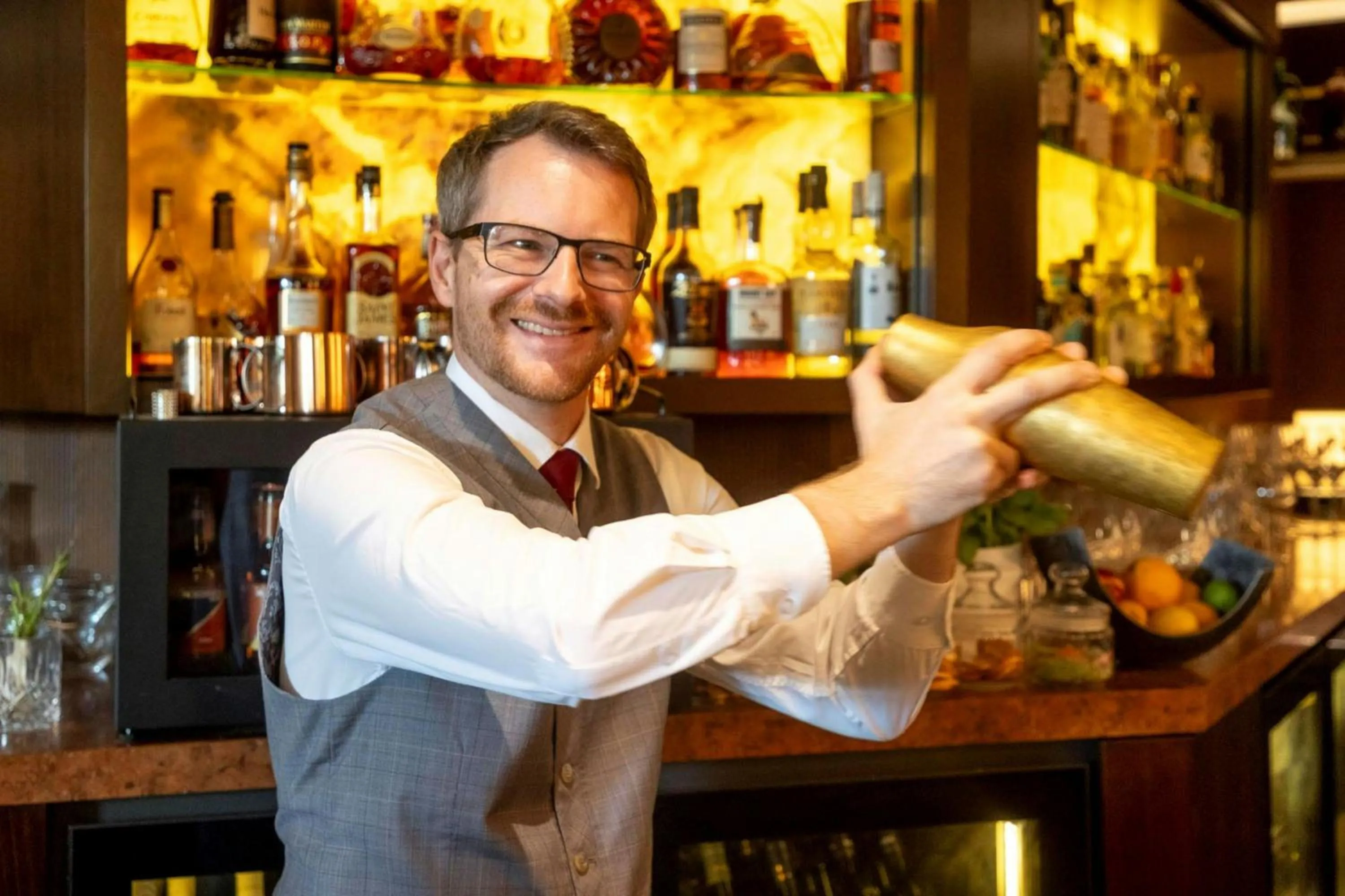 Lounge or bar in Sheraton Grand Salzburg