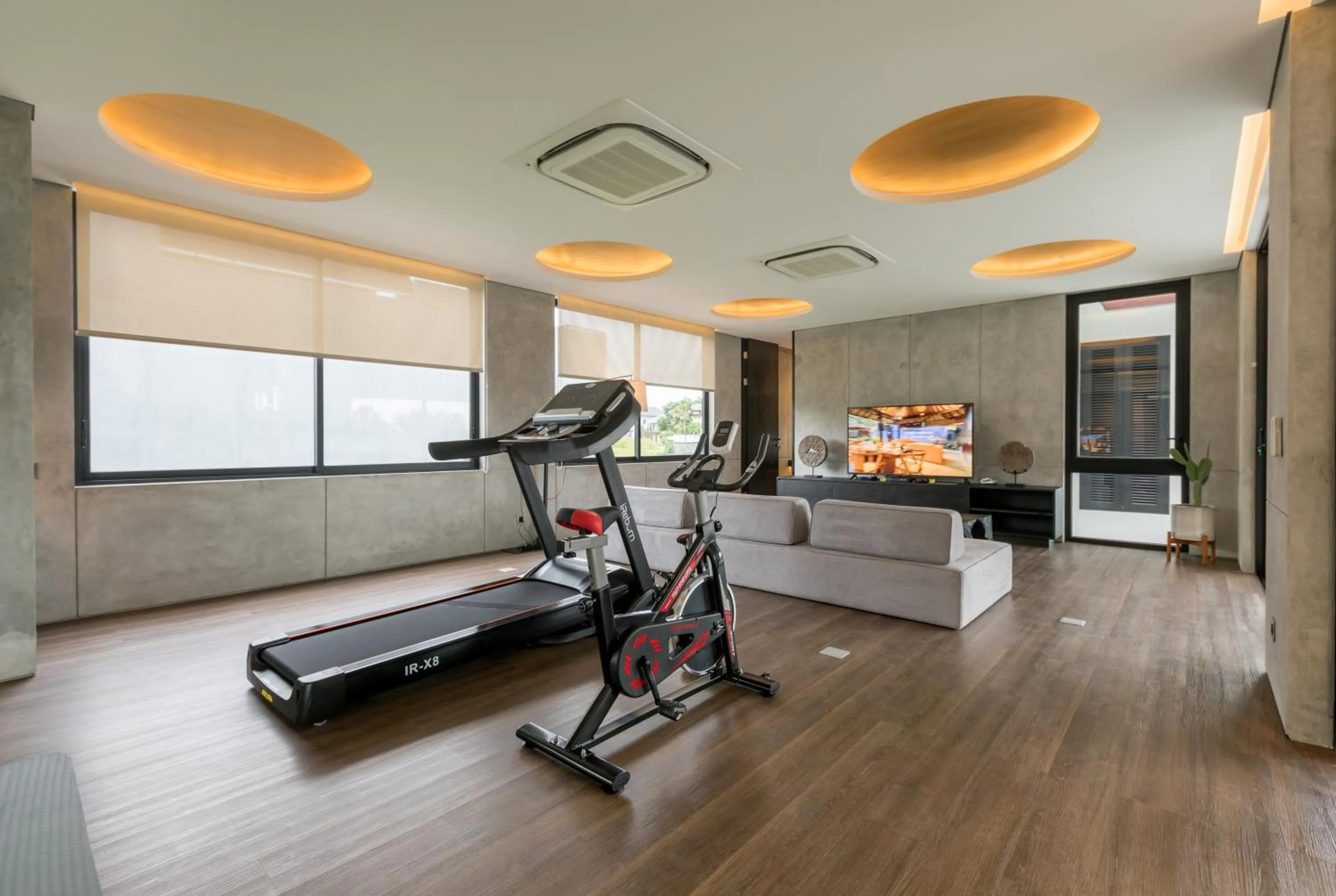 Fitness centre/facilities in Villa NVL Canggu by Nagisa Bali