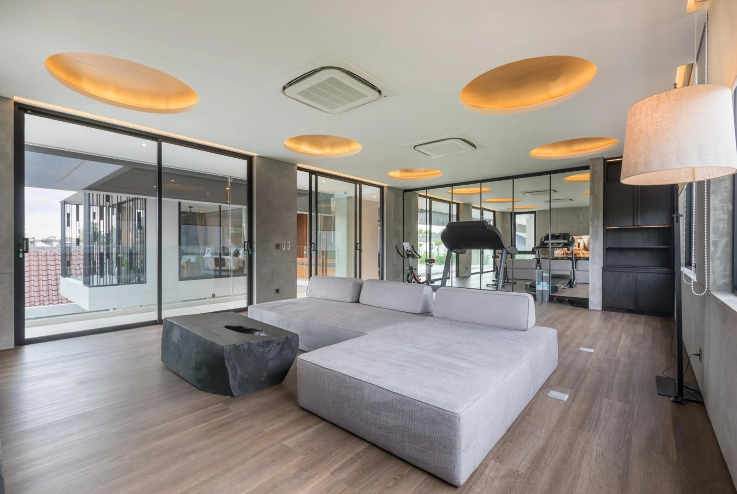 Lobby or reception, Bed in Villa NVL Canggu by Nagisa Bali