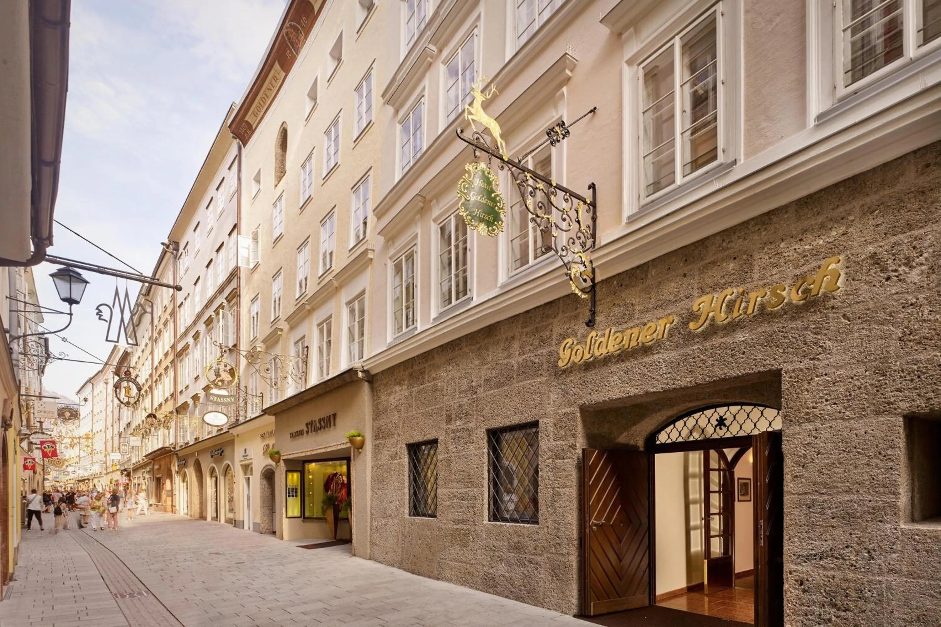 Property building in Hotel Goldener Hirsch, A Luxury Collection Hotel, Salzburg
