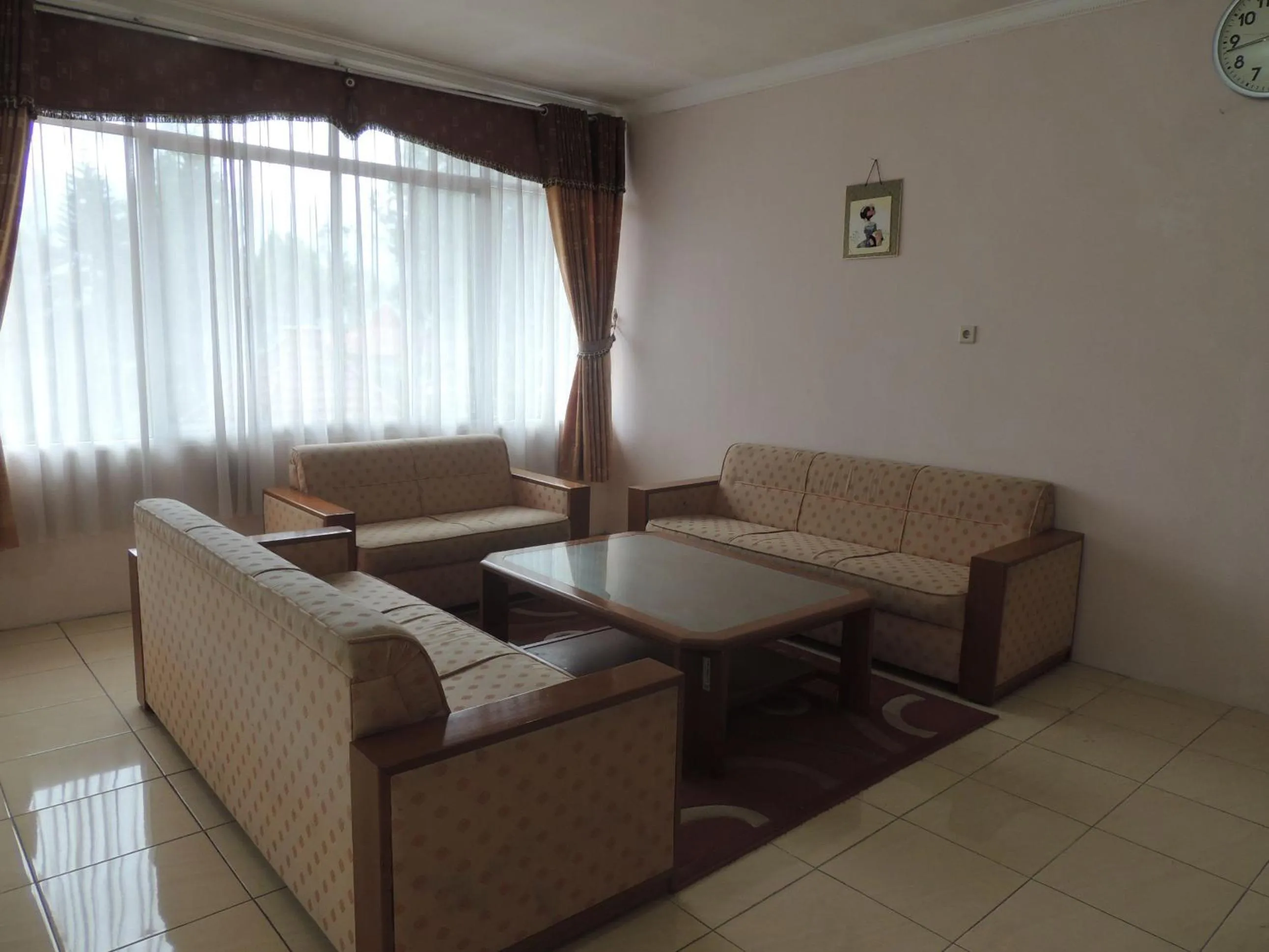 Living room in Resort Agrowisata Perkebunan Tambi