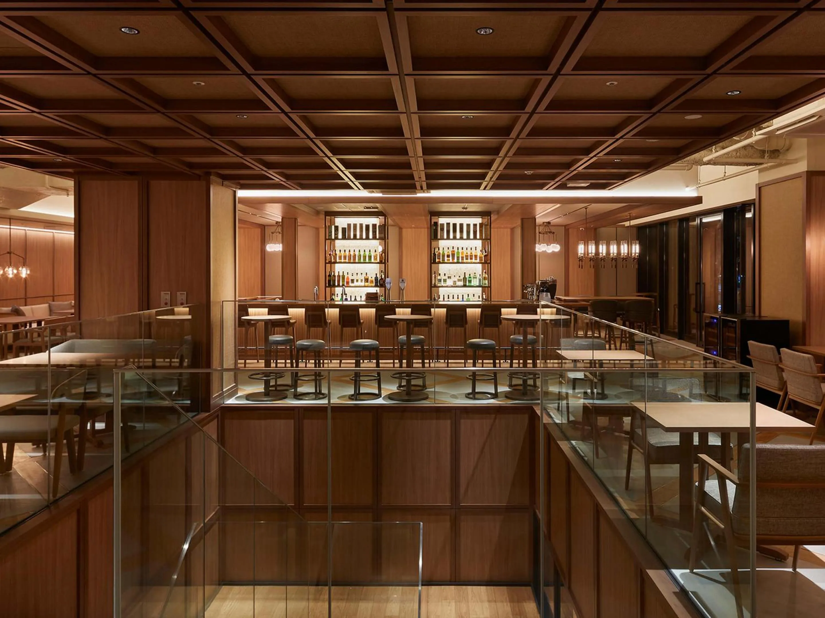 Restaurant/places to eat in Granbell hotel Tanuki, Sapporo