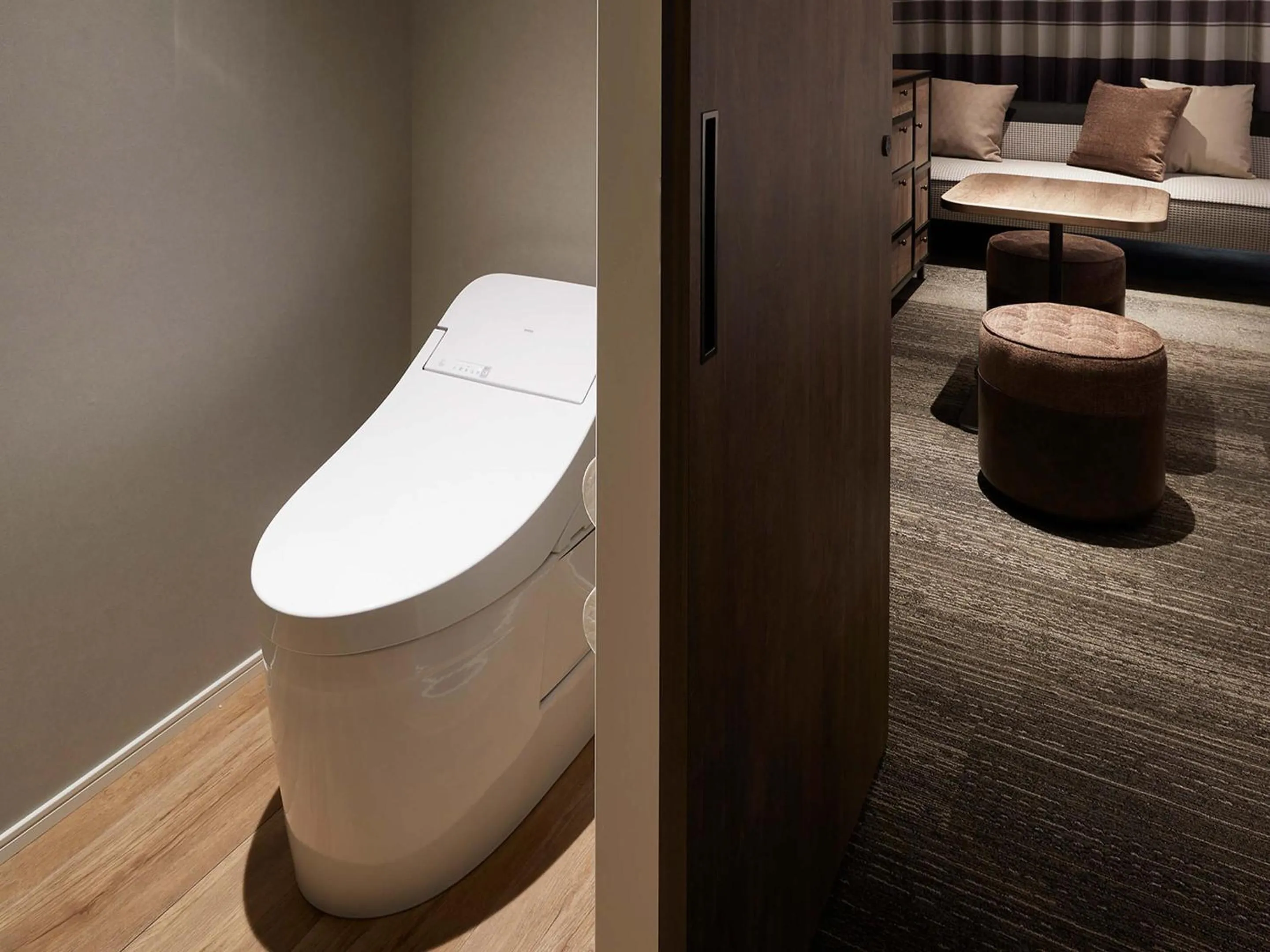 Toilet in Granbell hotel Tanuki, Sapporo