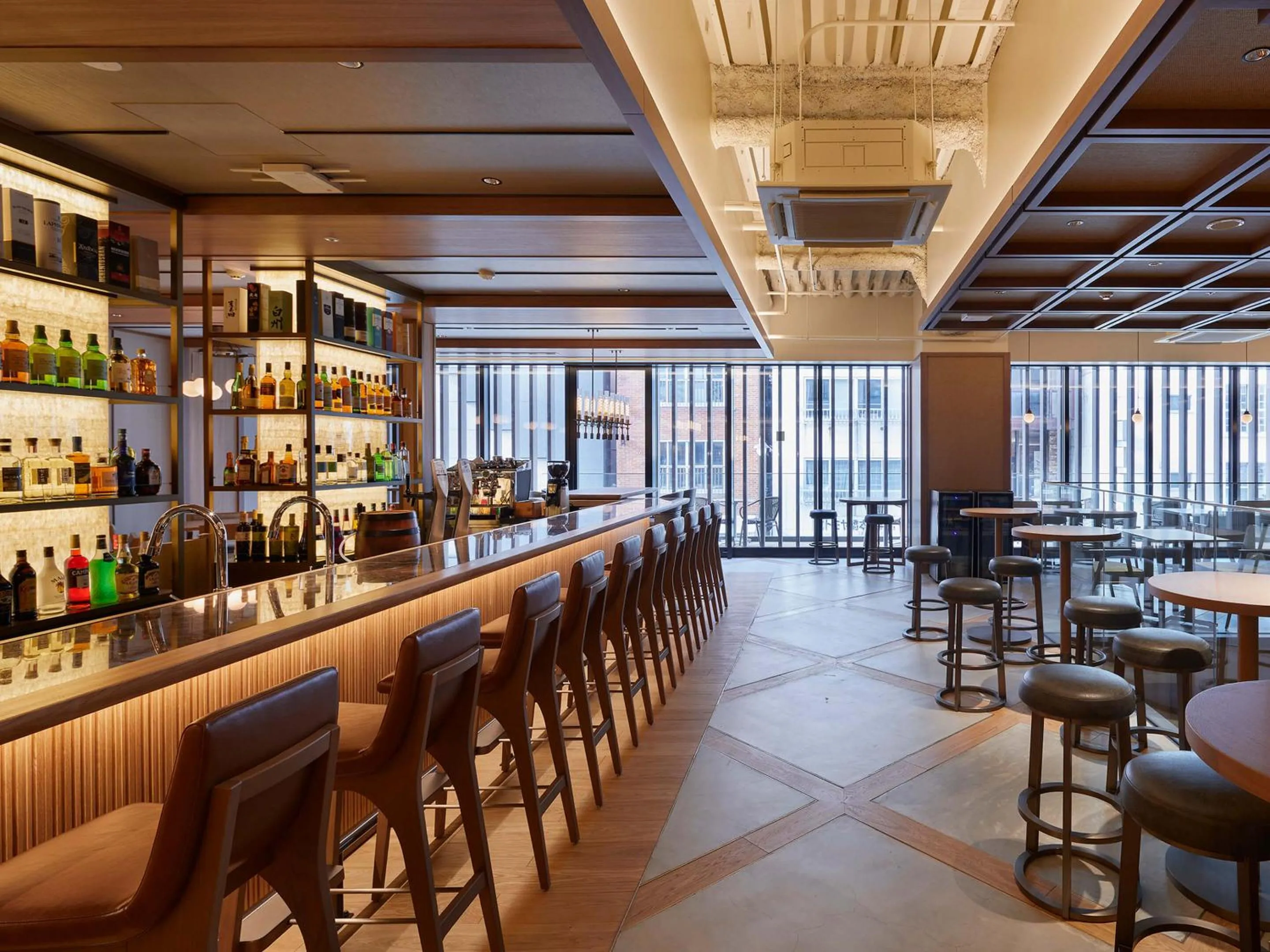 Restaurant/places to eat in Granbell hotel Tanuki, Sapporo