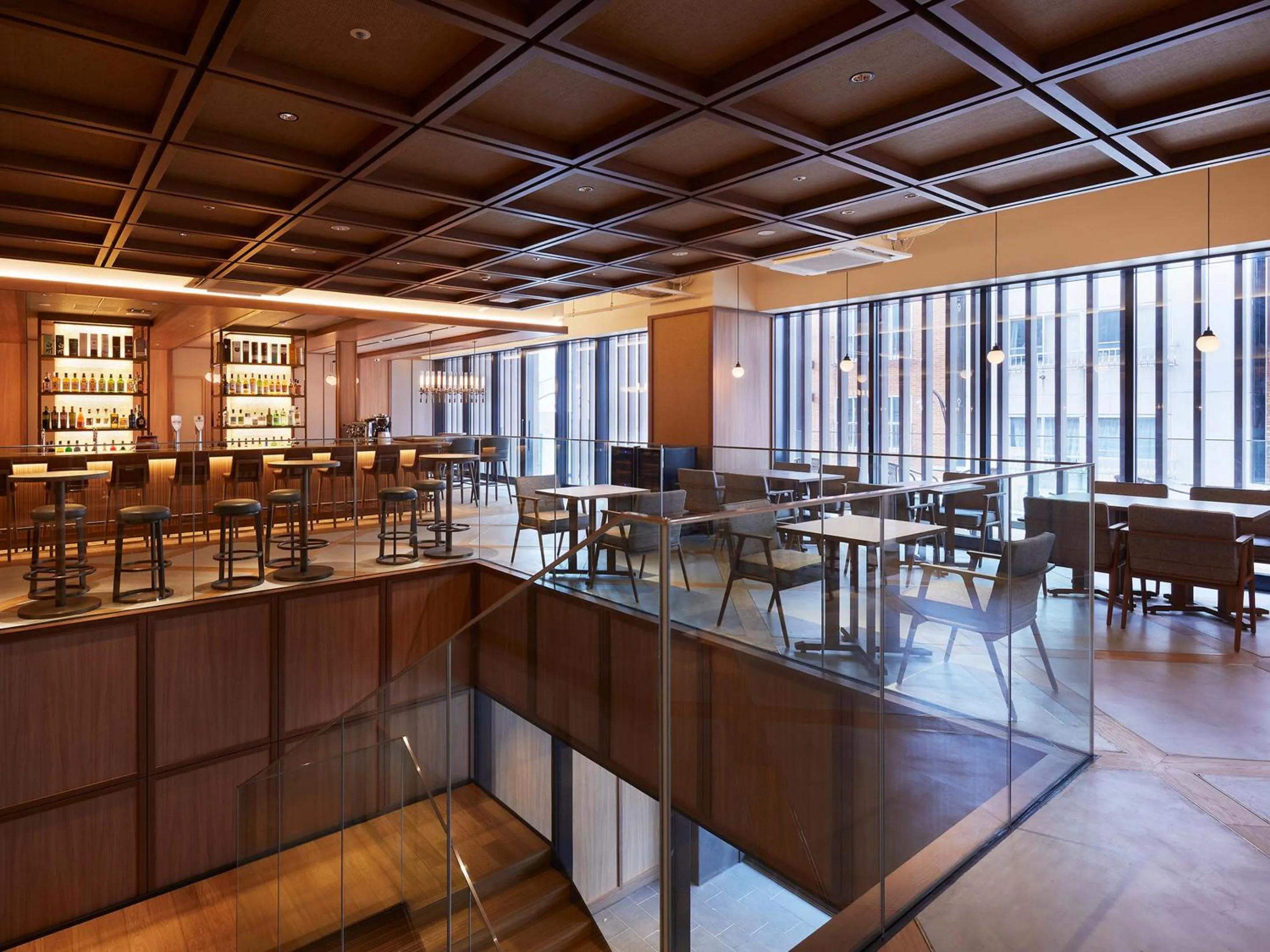 Restaurant/places to eat in Granbell hotel Tanuki, Sapporo