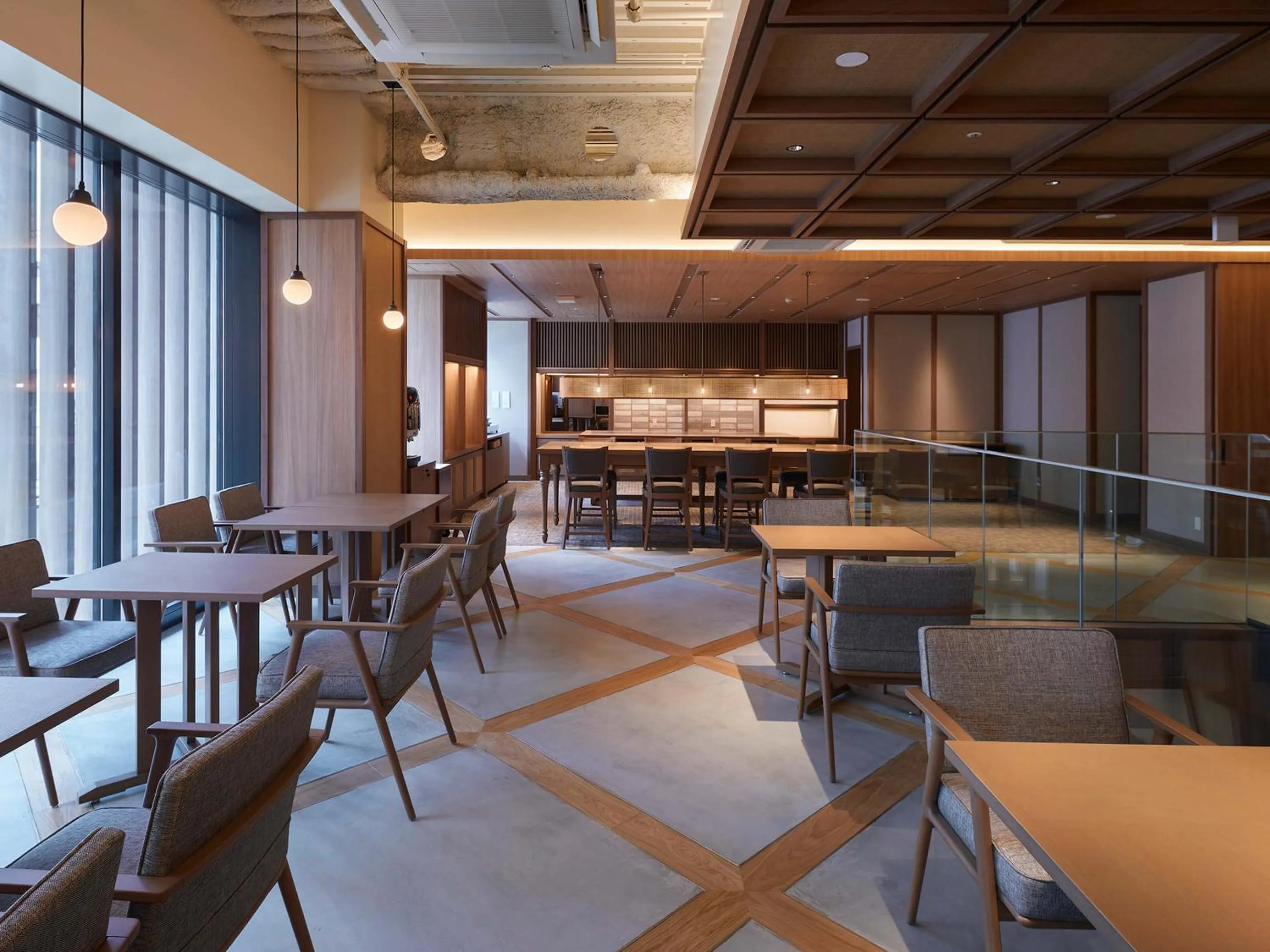 Restaurant/places to eat in Granbell hotel Tanuki, Sapporo