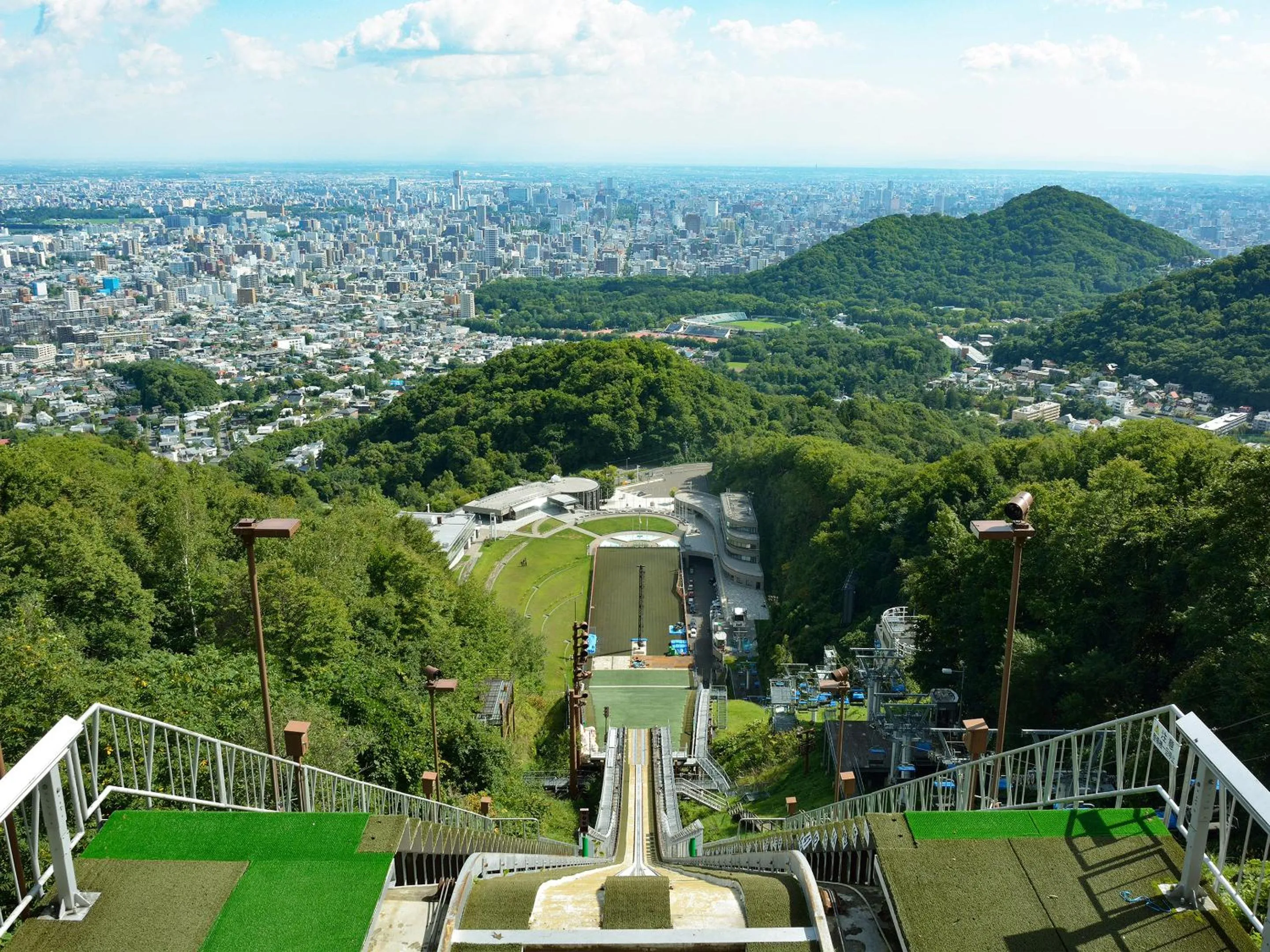 Nearby landmark in Granbell hotel Tanuki, Sapporo