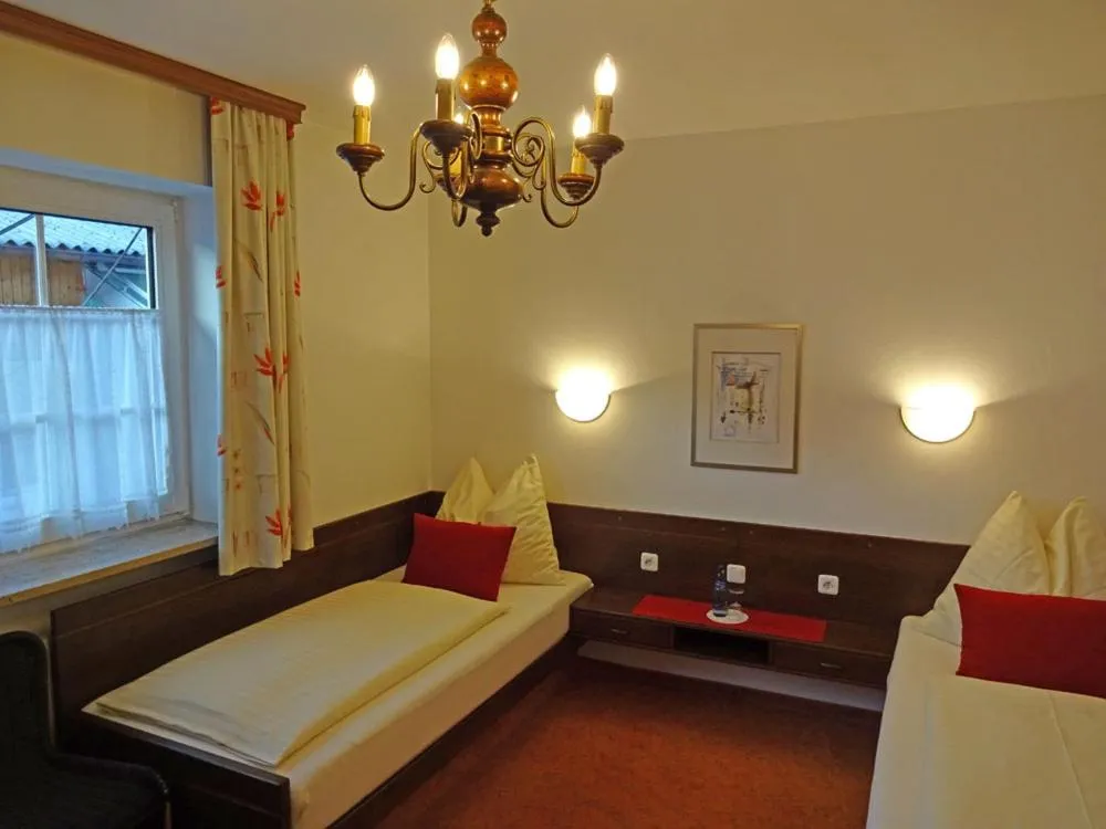 Bed in Hotel Schlair