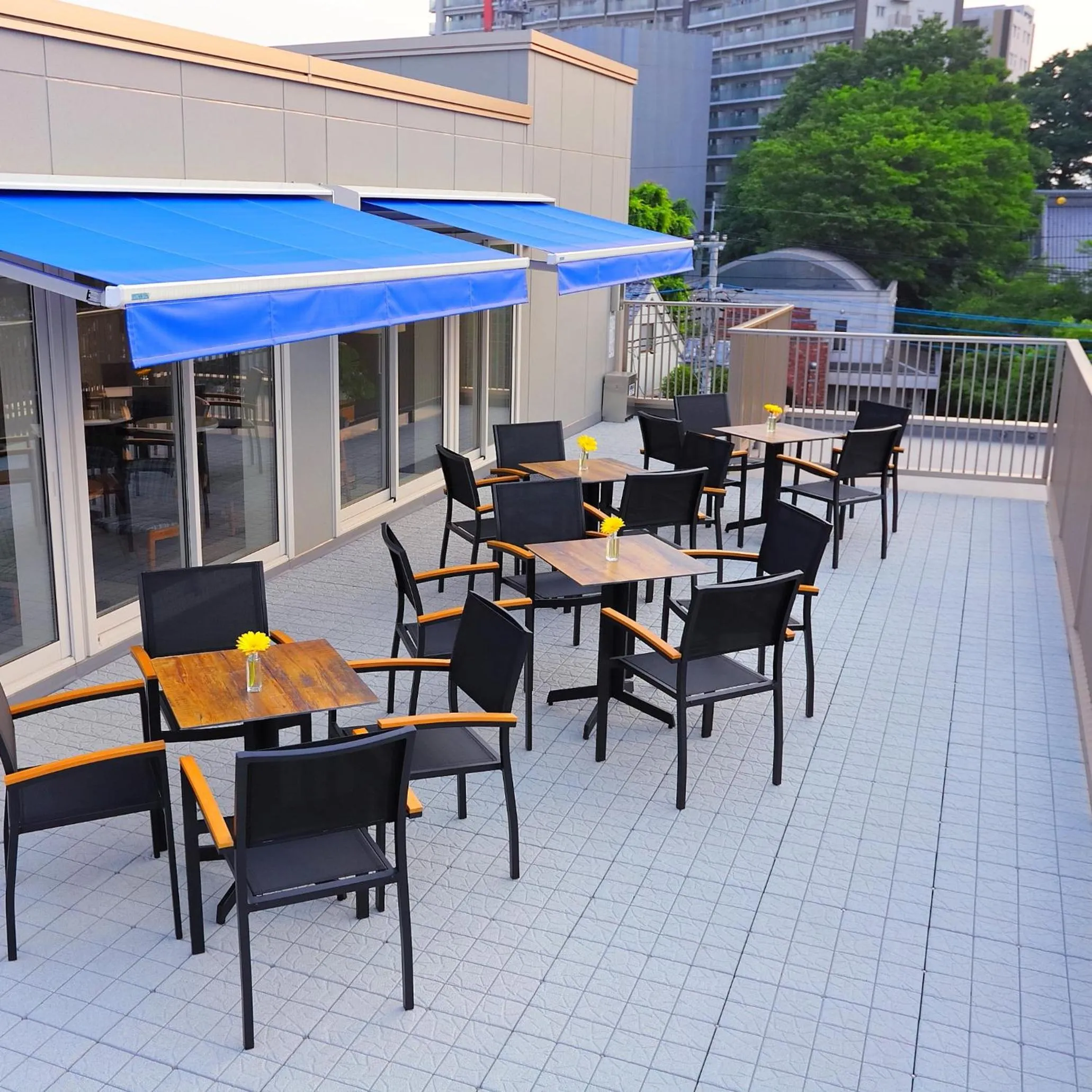 Balcony/Terrace in Hatago COEDOYA