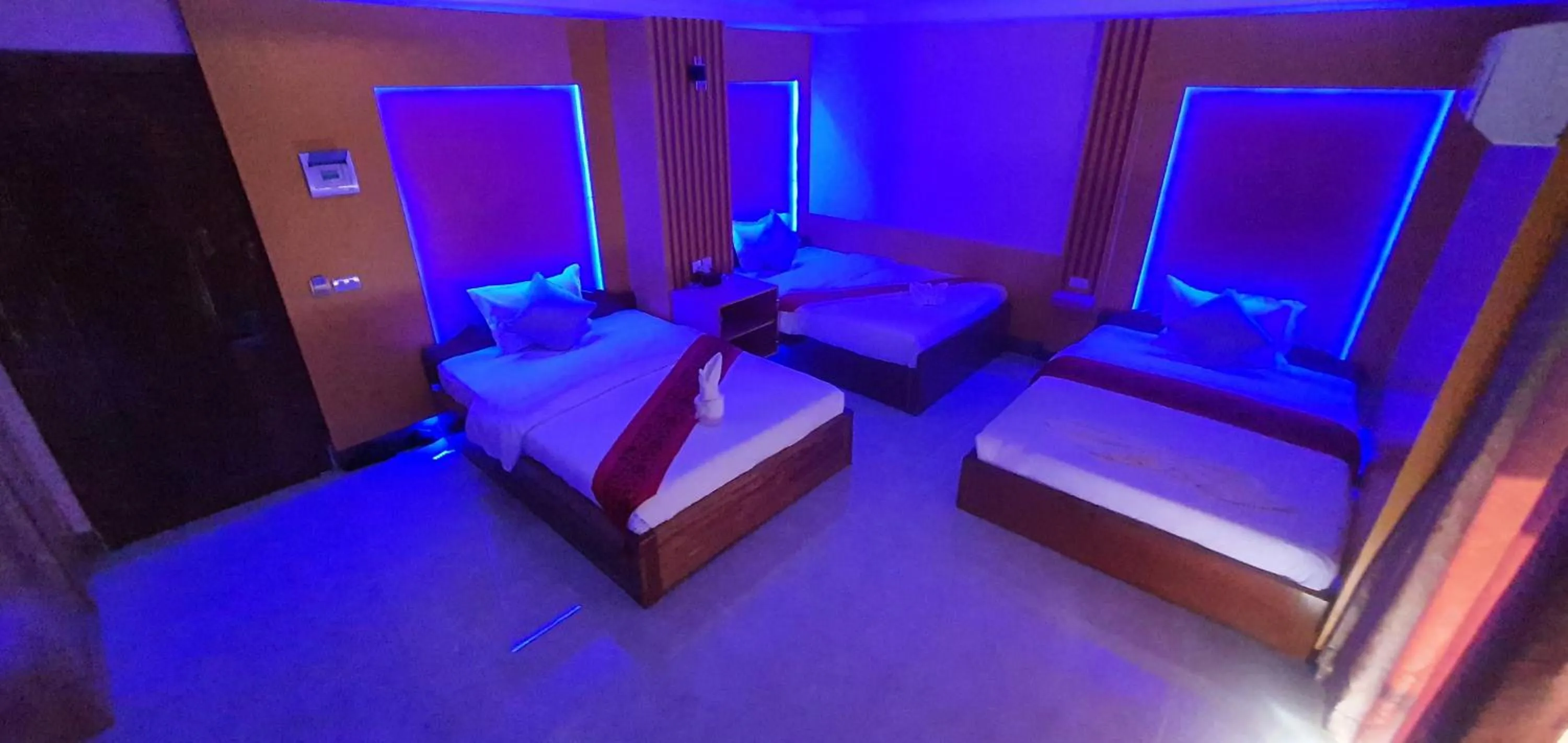 Bed in Pheng Chenda Hotel