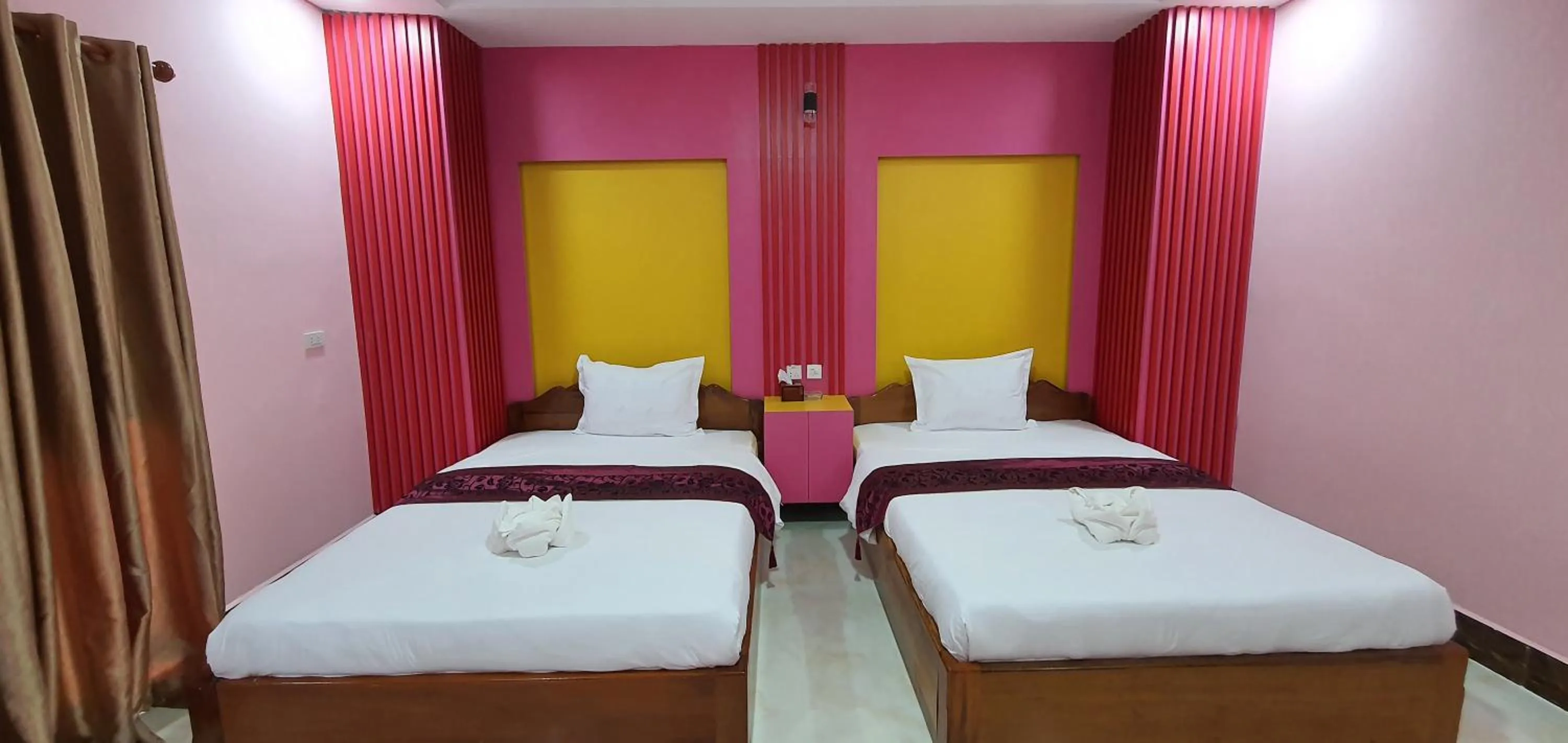 Bed in Pheng Chenda Hotel
