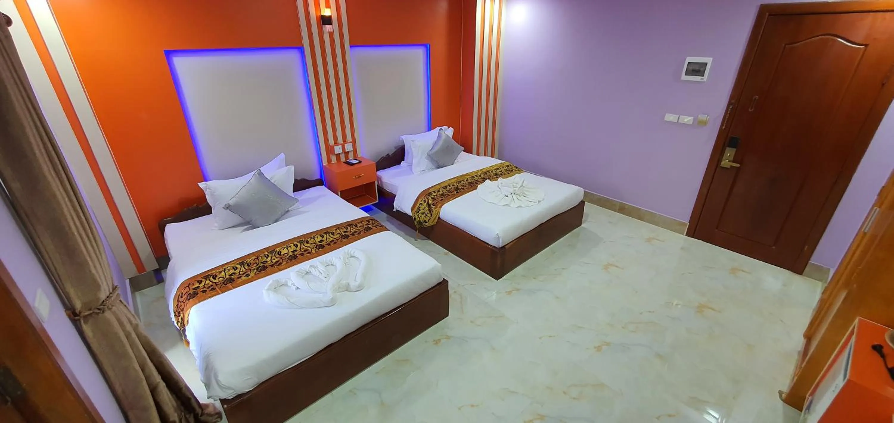 Bed in Pheng Chenda Hotel