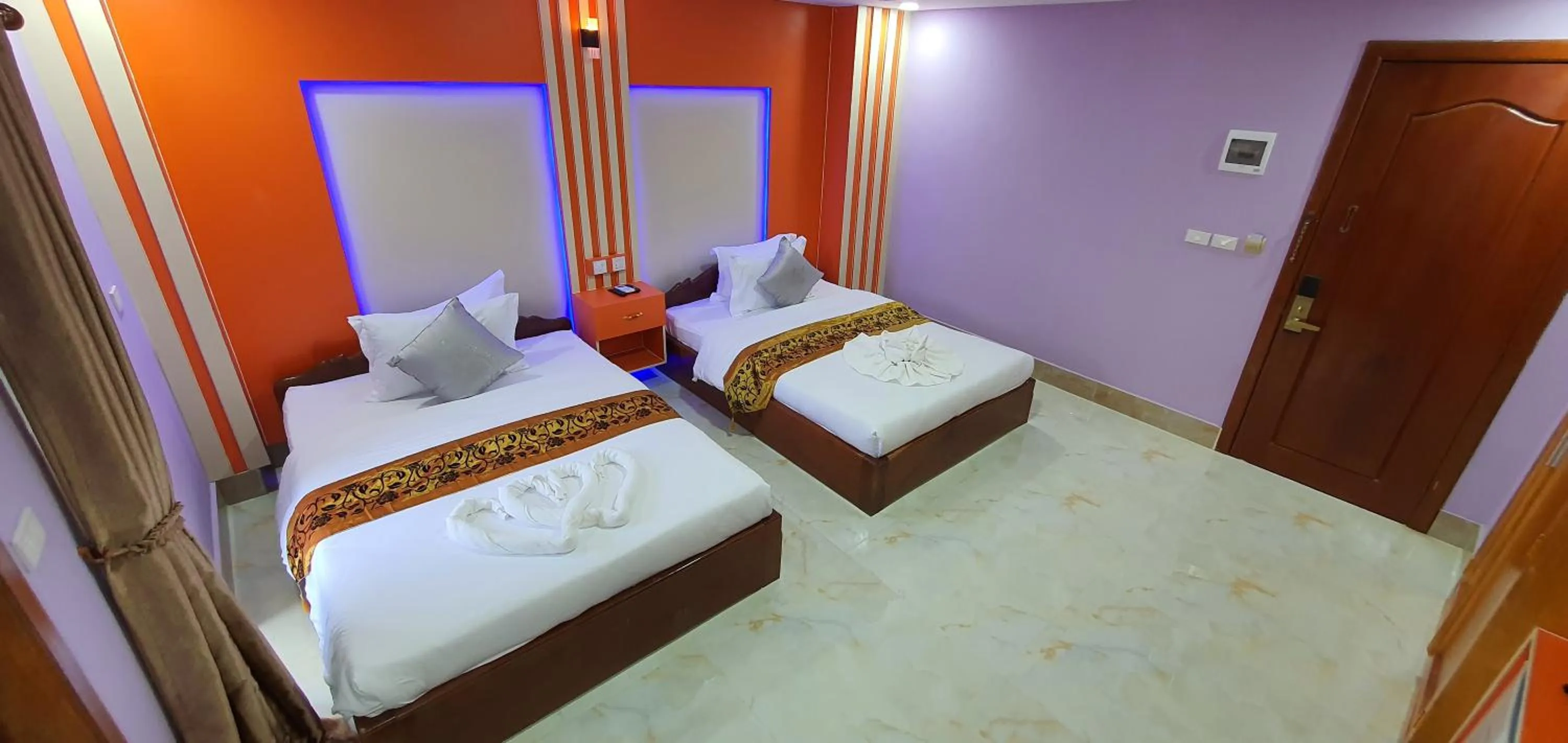 Bed in Pheng Chenda Hotel