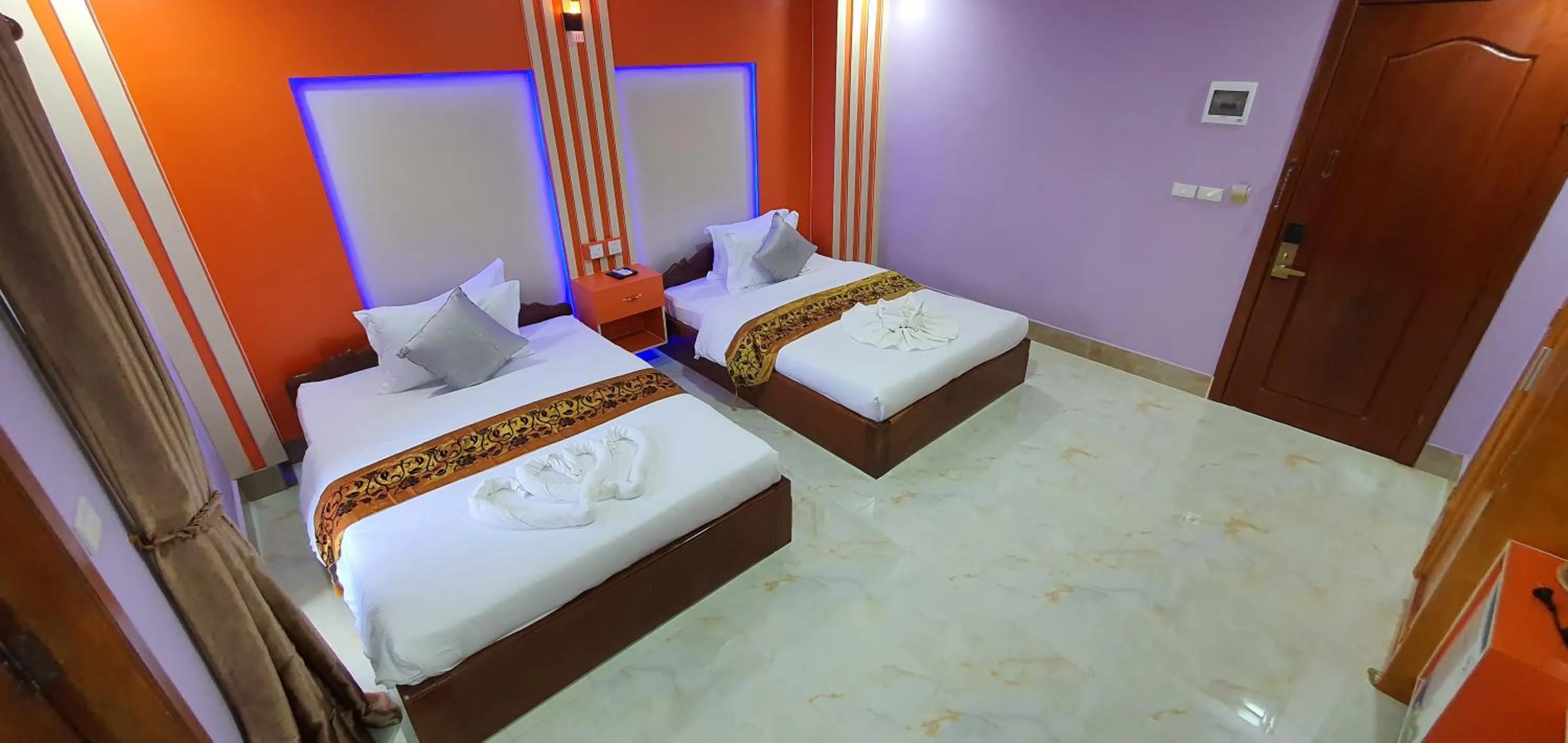 Bed in Pheng Chenda Hotel