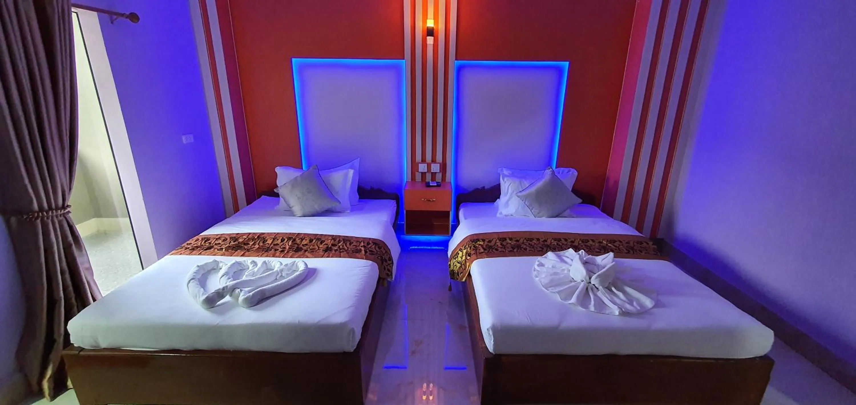 Bed in Pheng Chenda Hotel