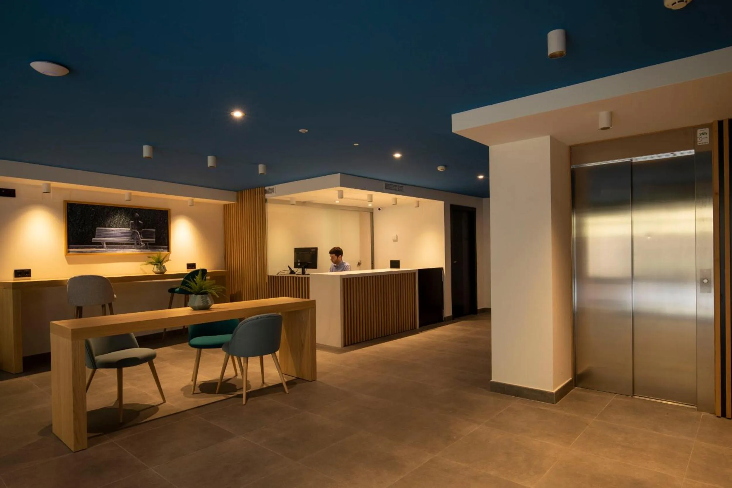 Lobby or reception in Alameda Rooms Santiago