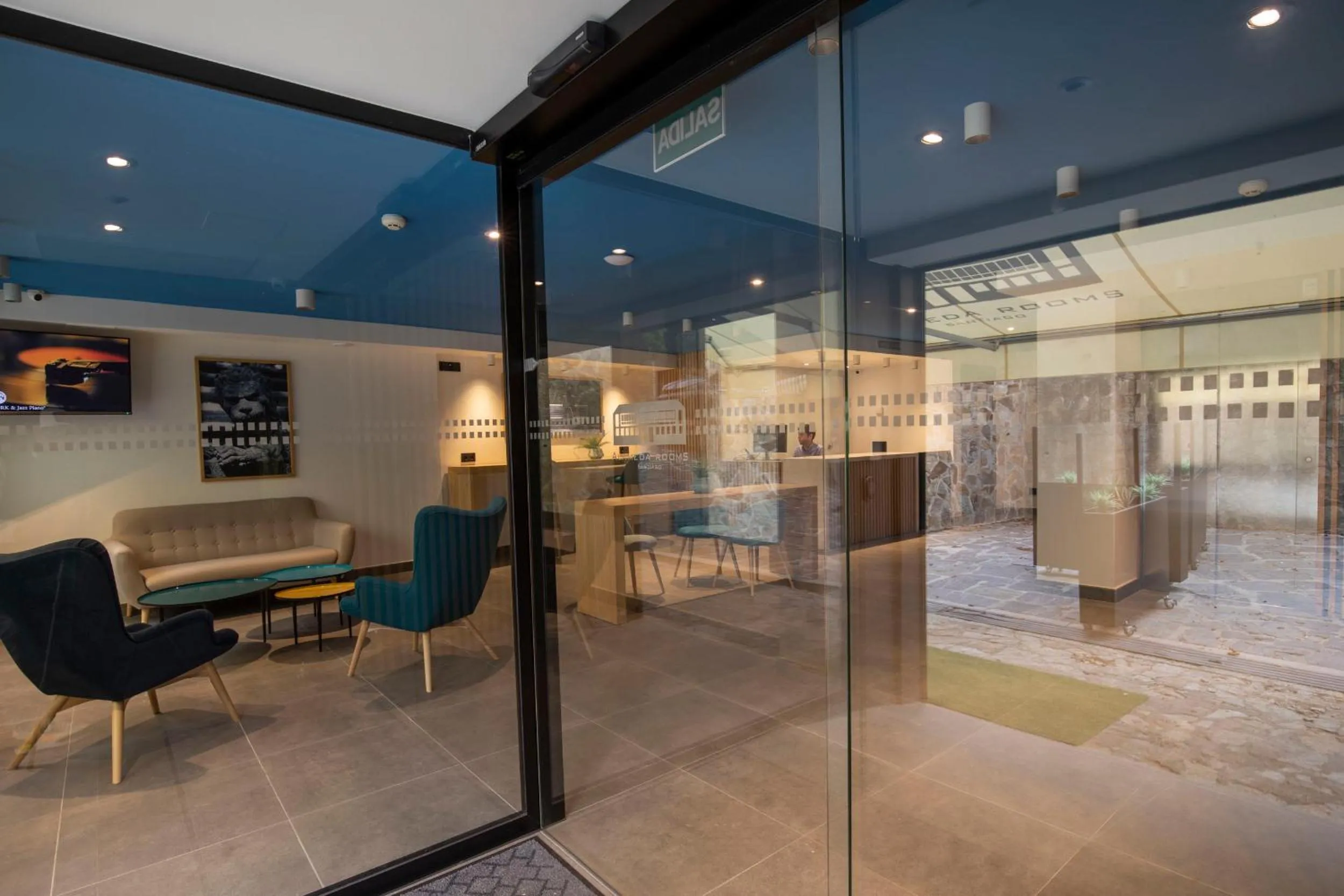 Lobby or reception in Alameda Rooms Santiago