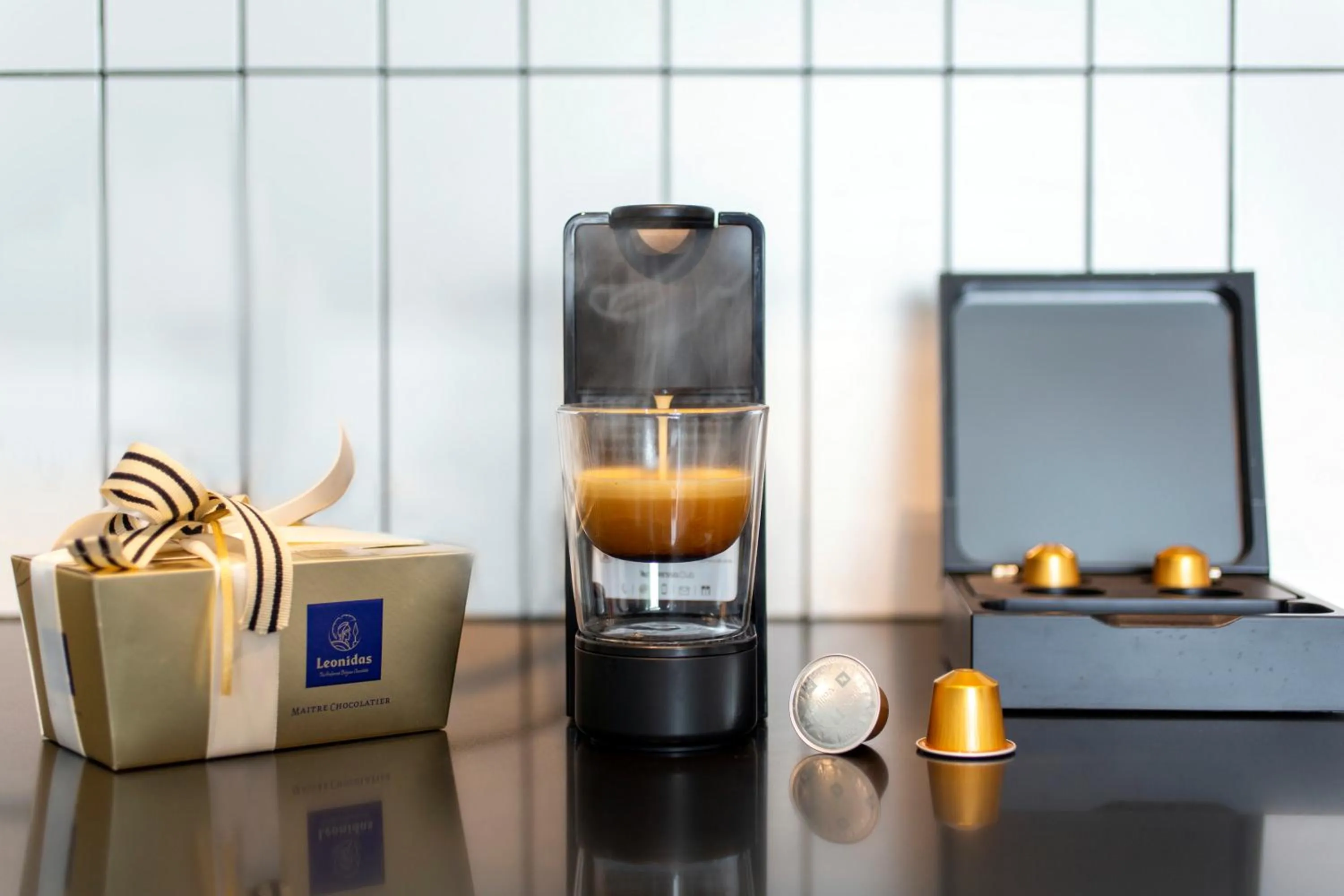 Food close-up in LIV URBAN Suites