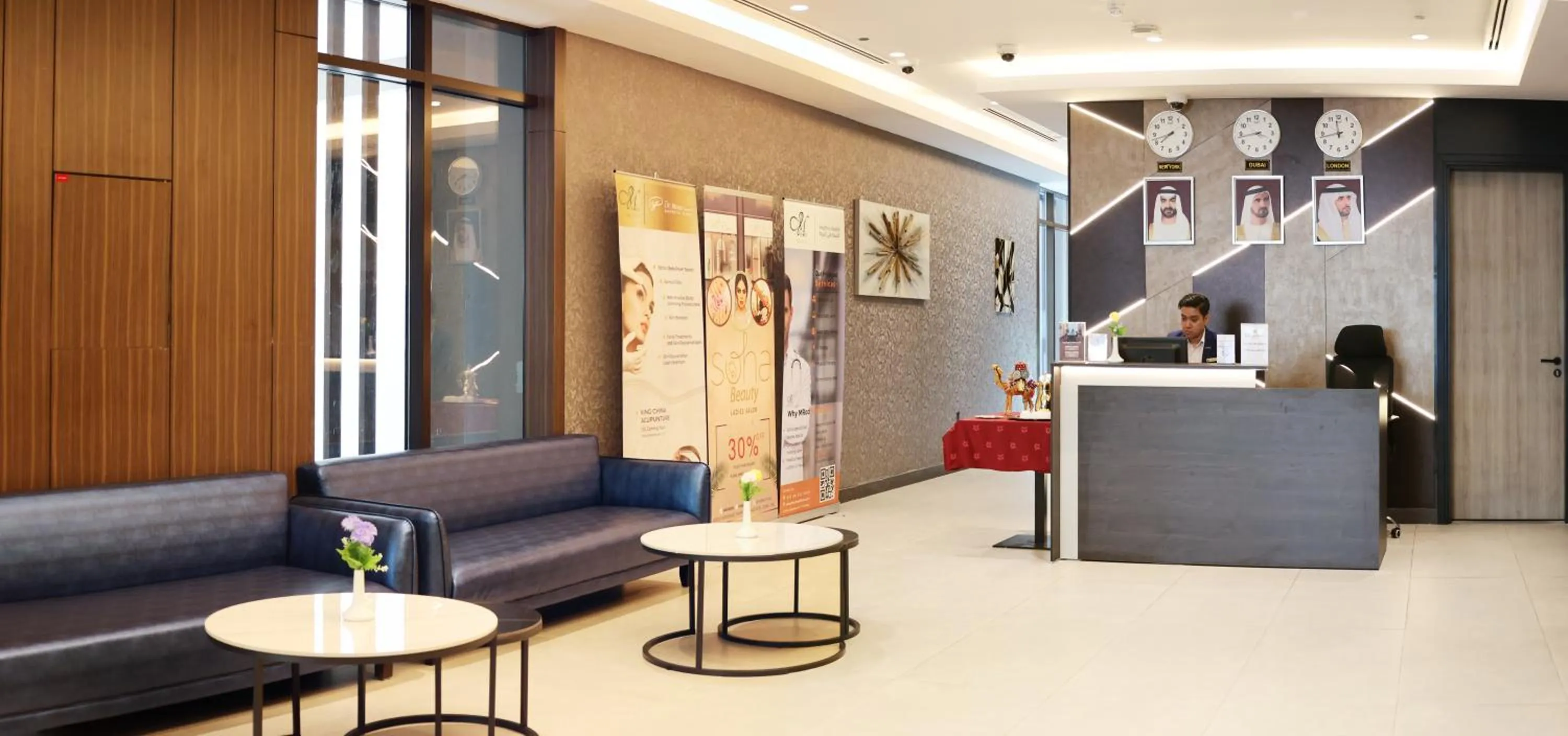 Lobby or reception in Kingsgate Al Jaddaf Hotel by Millennium