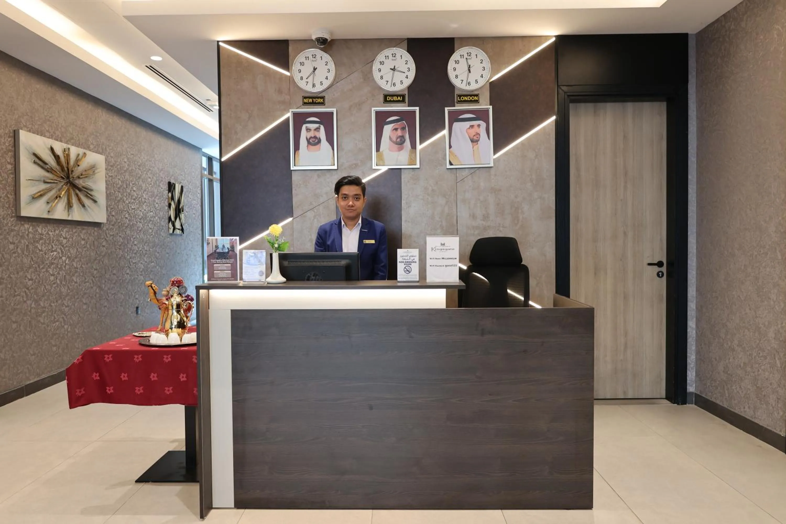 Lobby or reception in Kingsgate Al Jaddaf Hotel by Millennium