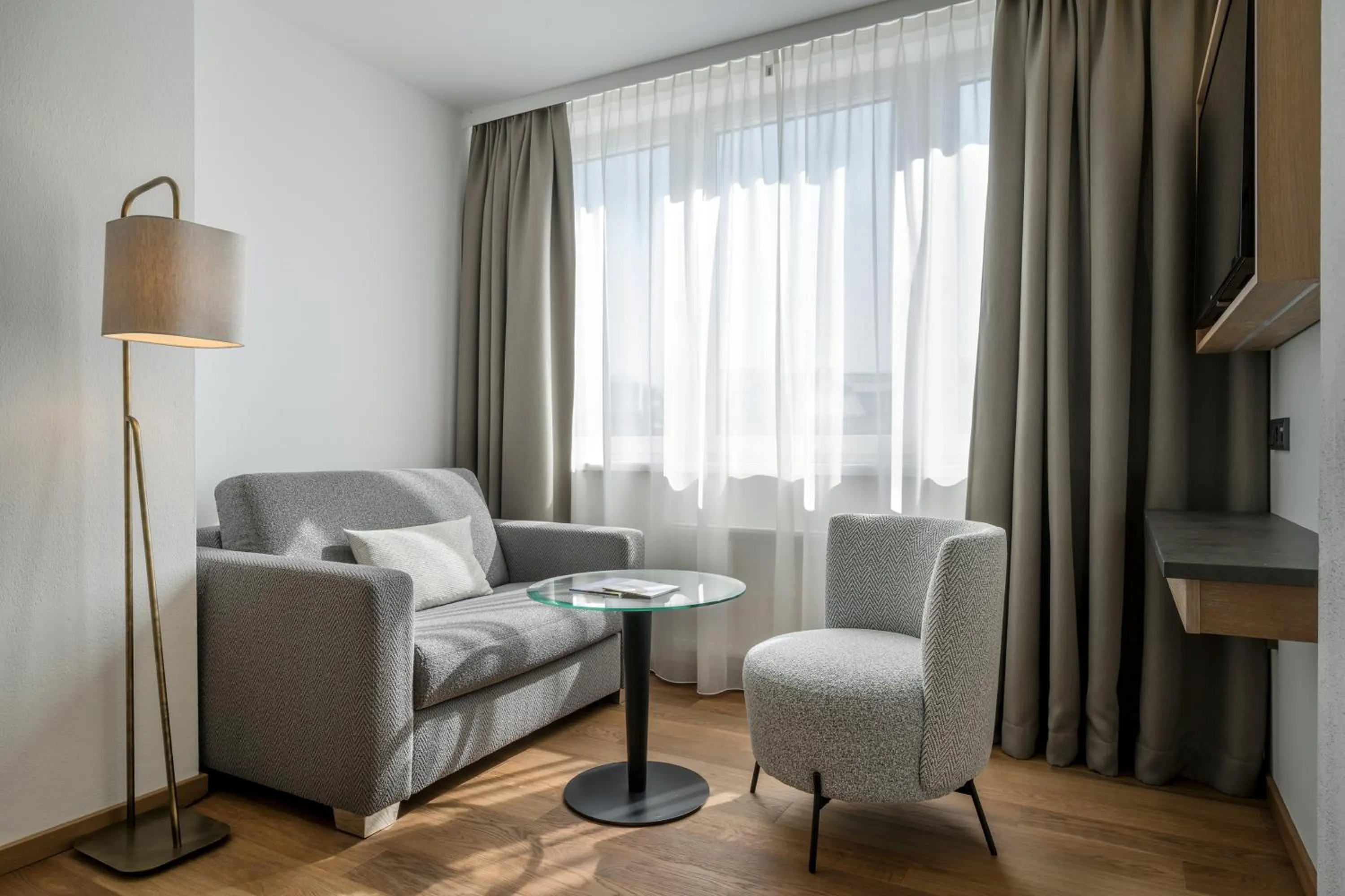 Seating area in Hotel IMLAUER & Bräu