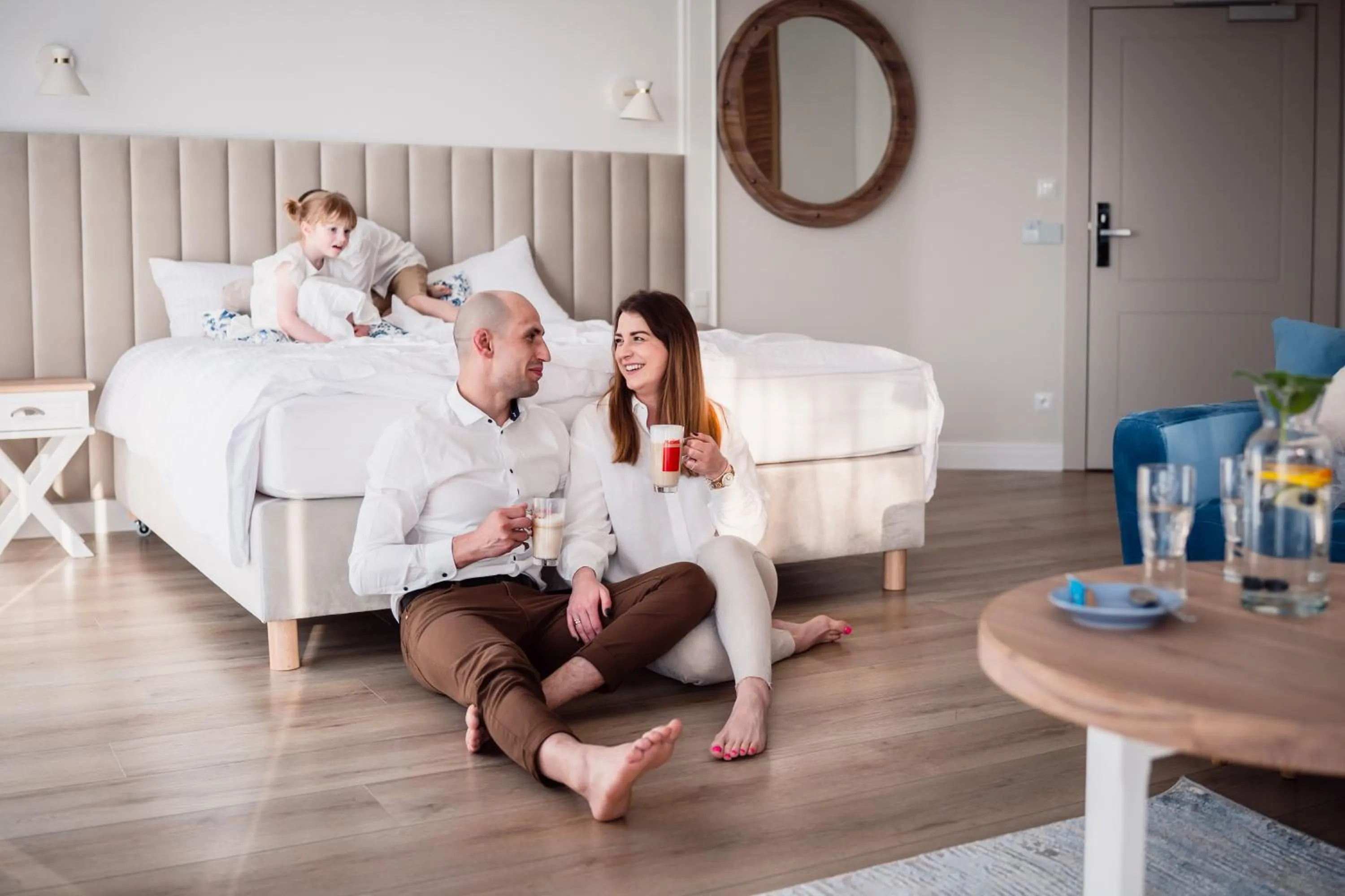 People, Bed in Hotel Szerokie Wody Sea & Sand Ustka