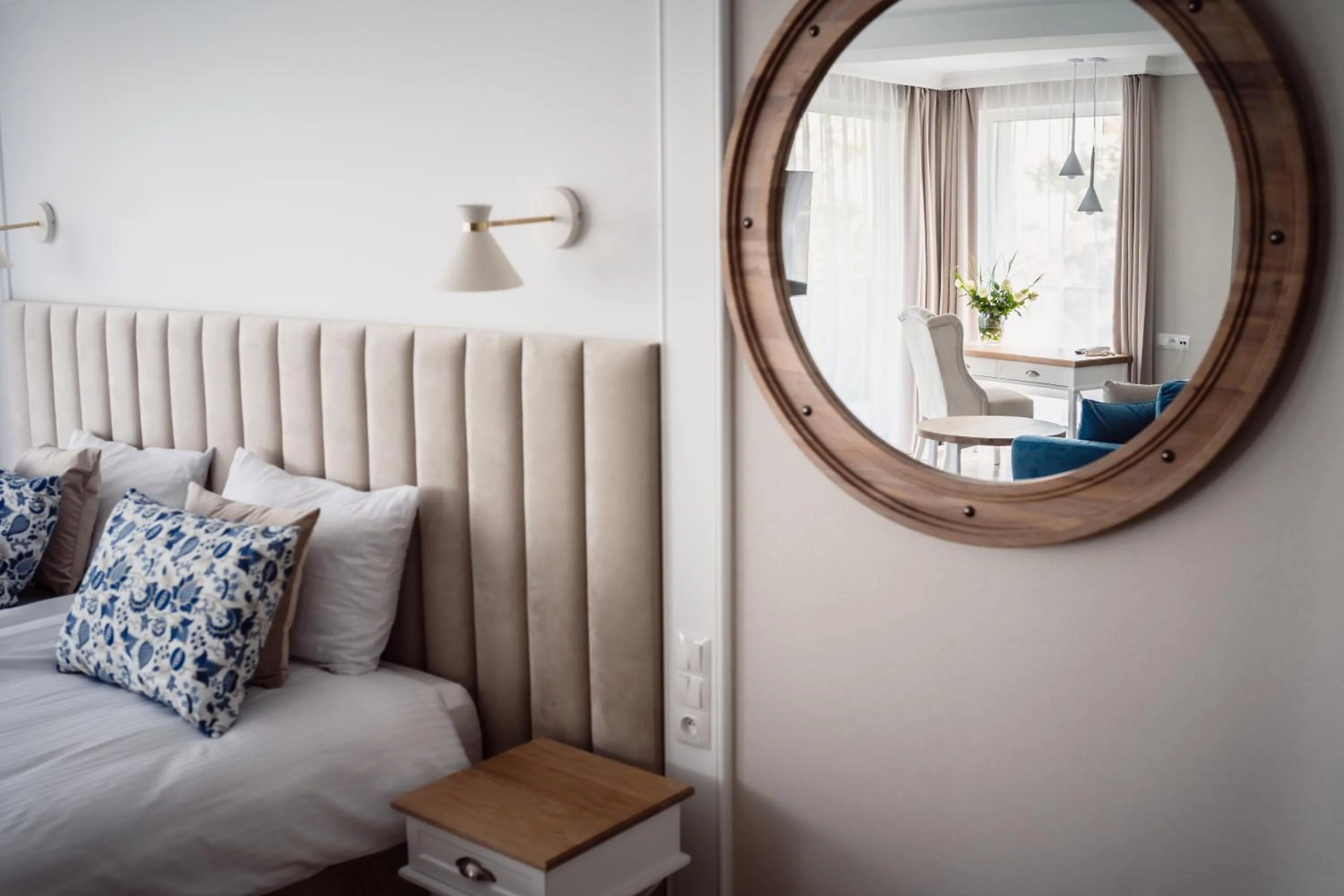 Bed in Hotel Szerokie Wody Sea & Sand Ustka