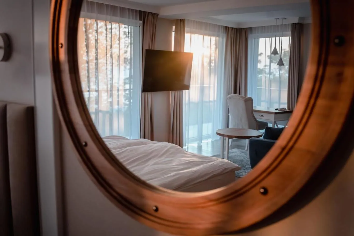 Bed in Hotel Szerokie Wody Sea & Sand Ustka