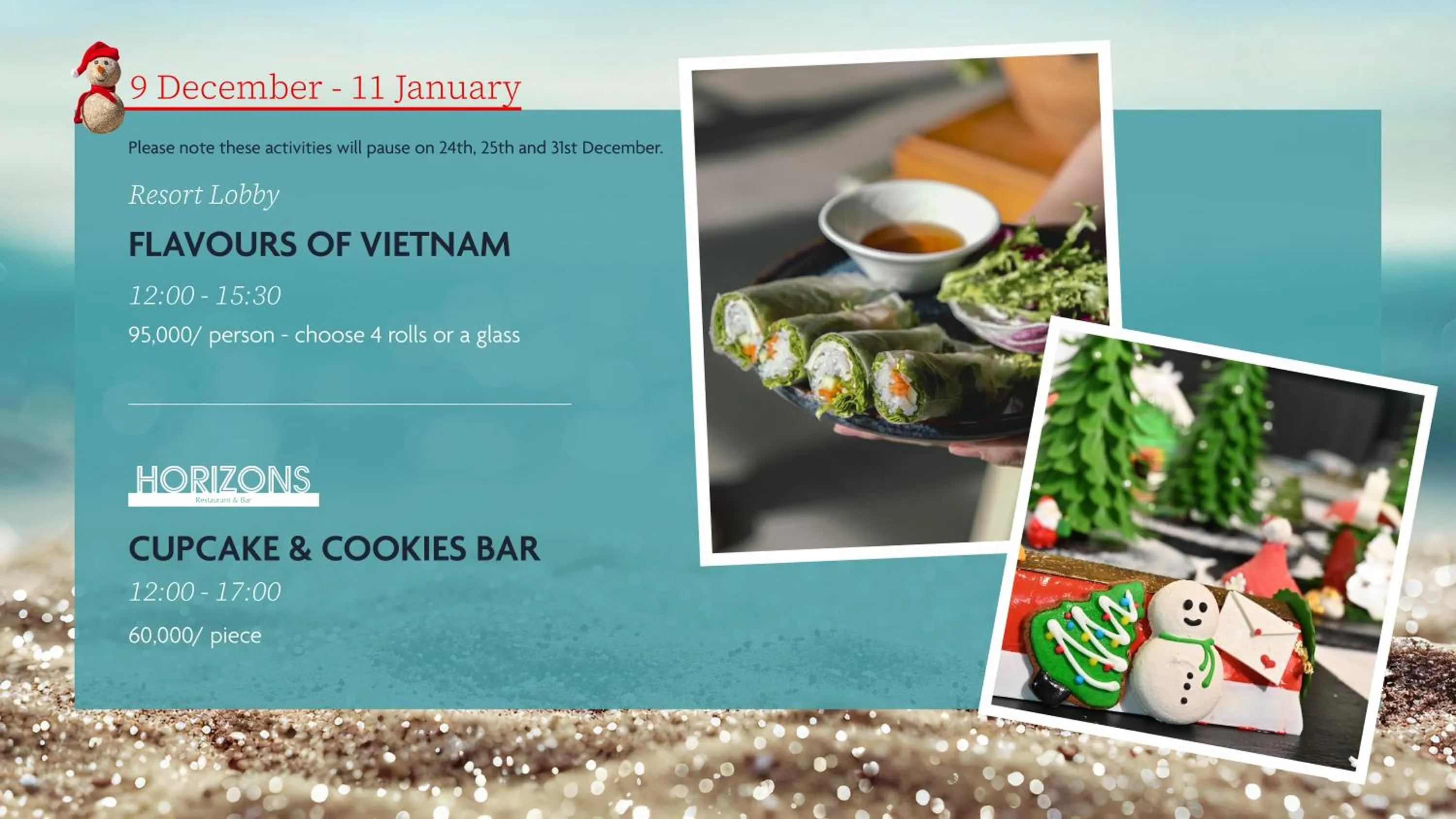 Food and drinks in Crowne Plaza Phu Quoc Starbay by IHG