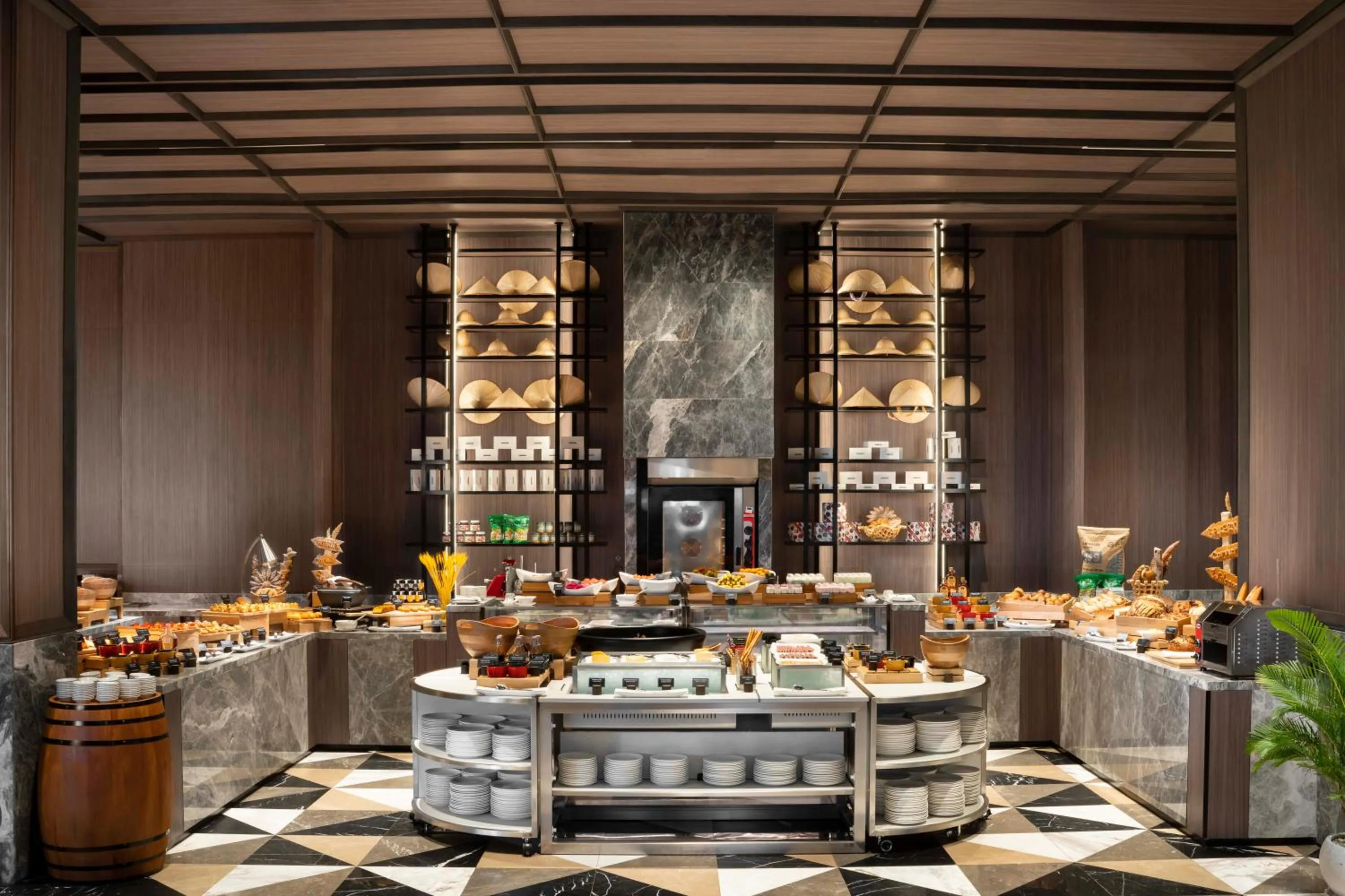 Buffet breakfast in Crowne Plaza Phu Quoc Starbay by IHG