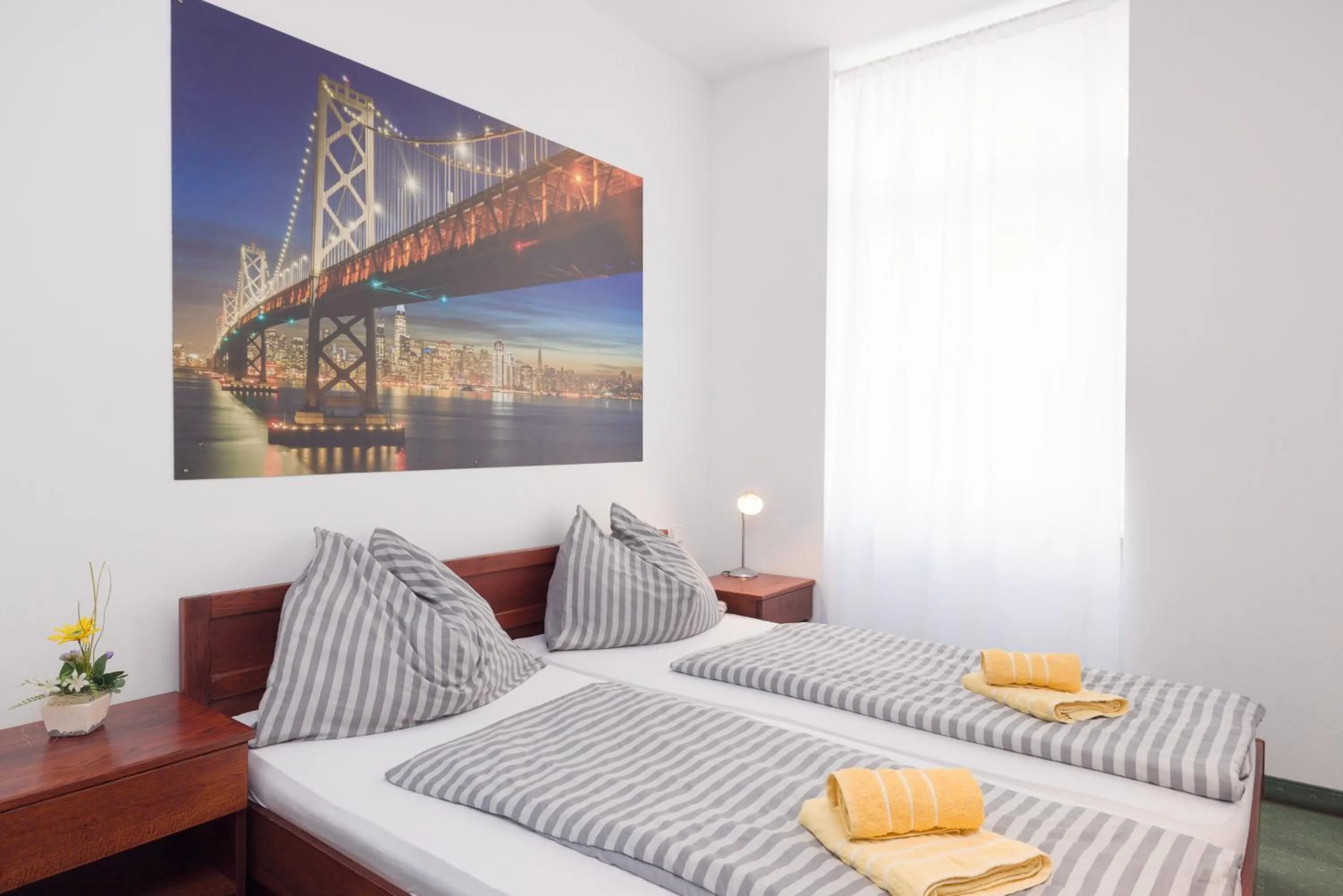 Bed in Pension San Francisco