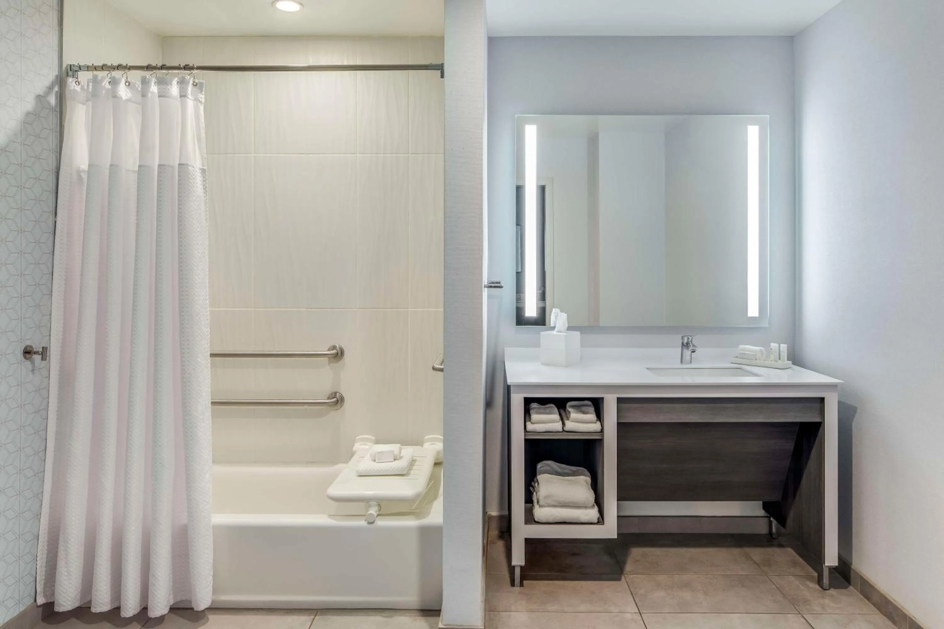 Bathroom in Embassy Suites by Hilton Atlanta Midtown