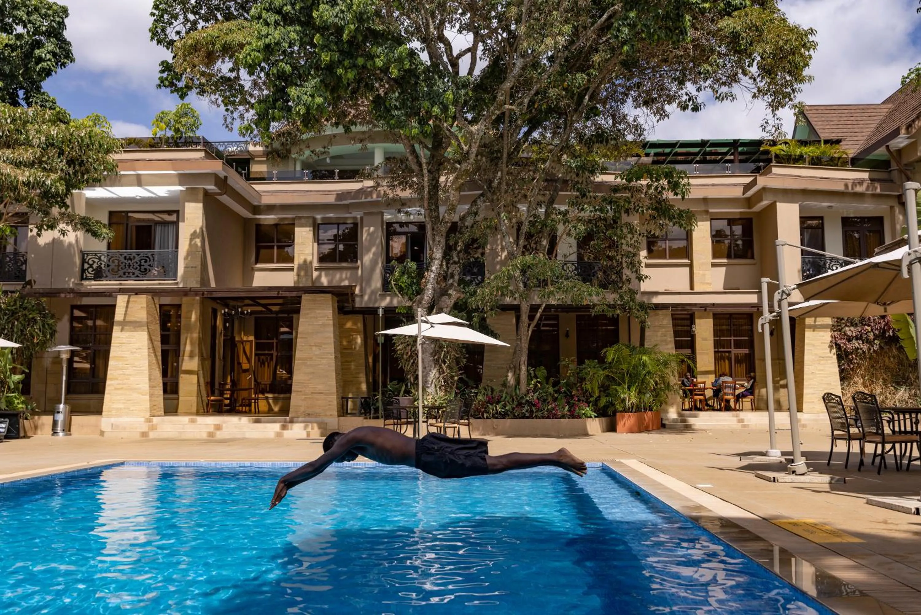 Swimming pool in Hermosa Garden Hotel