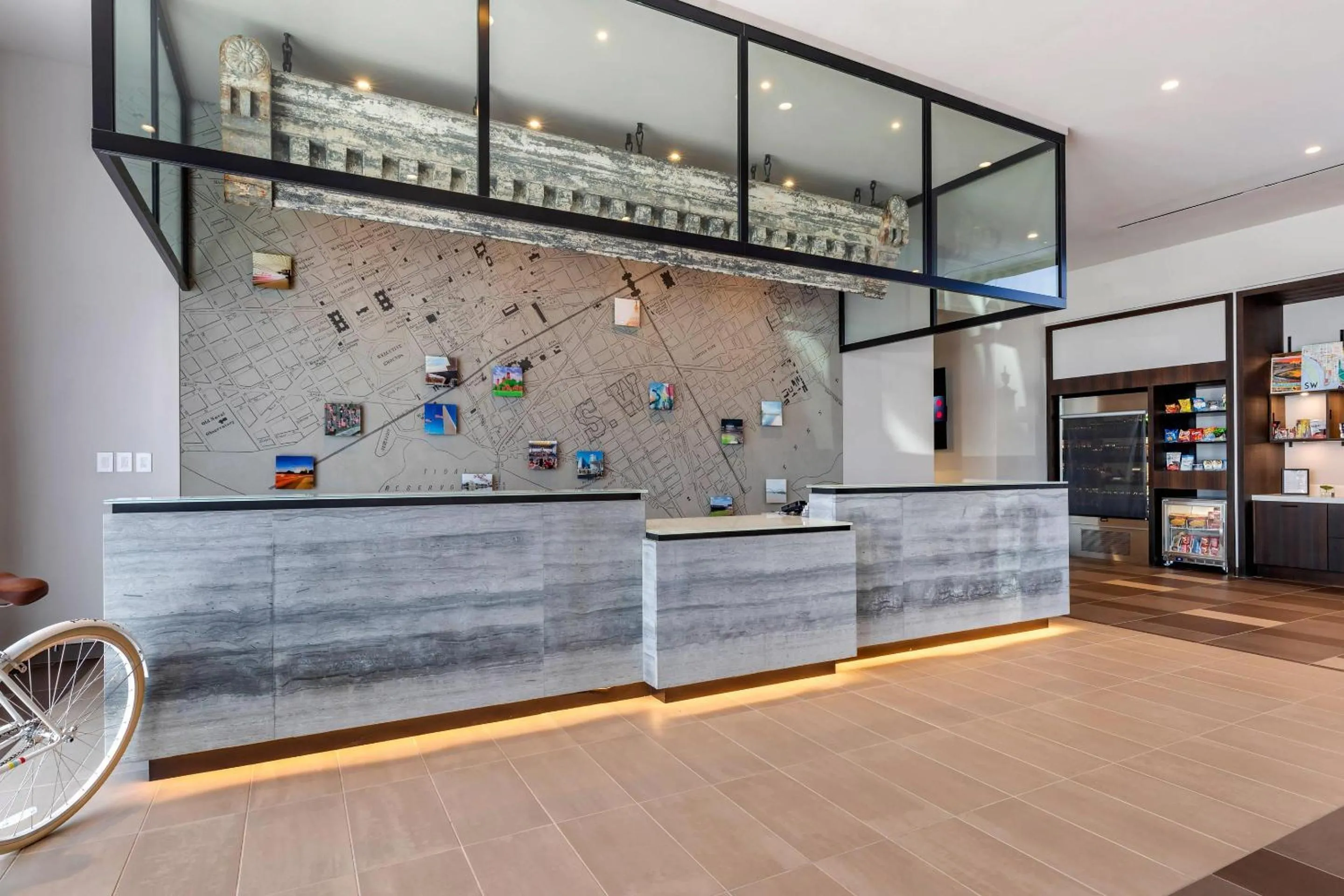 Lobby or reception in Cambria Hotel Washington DC Navy Yard Riverfront