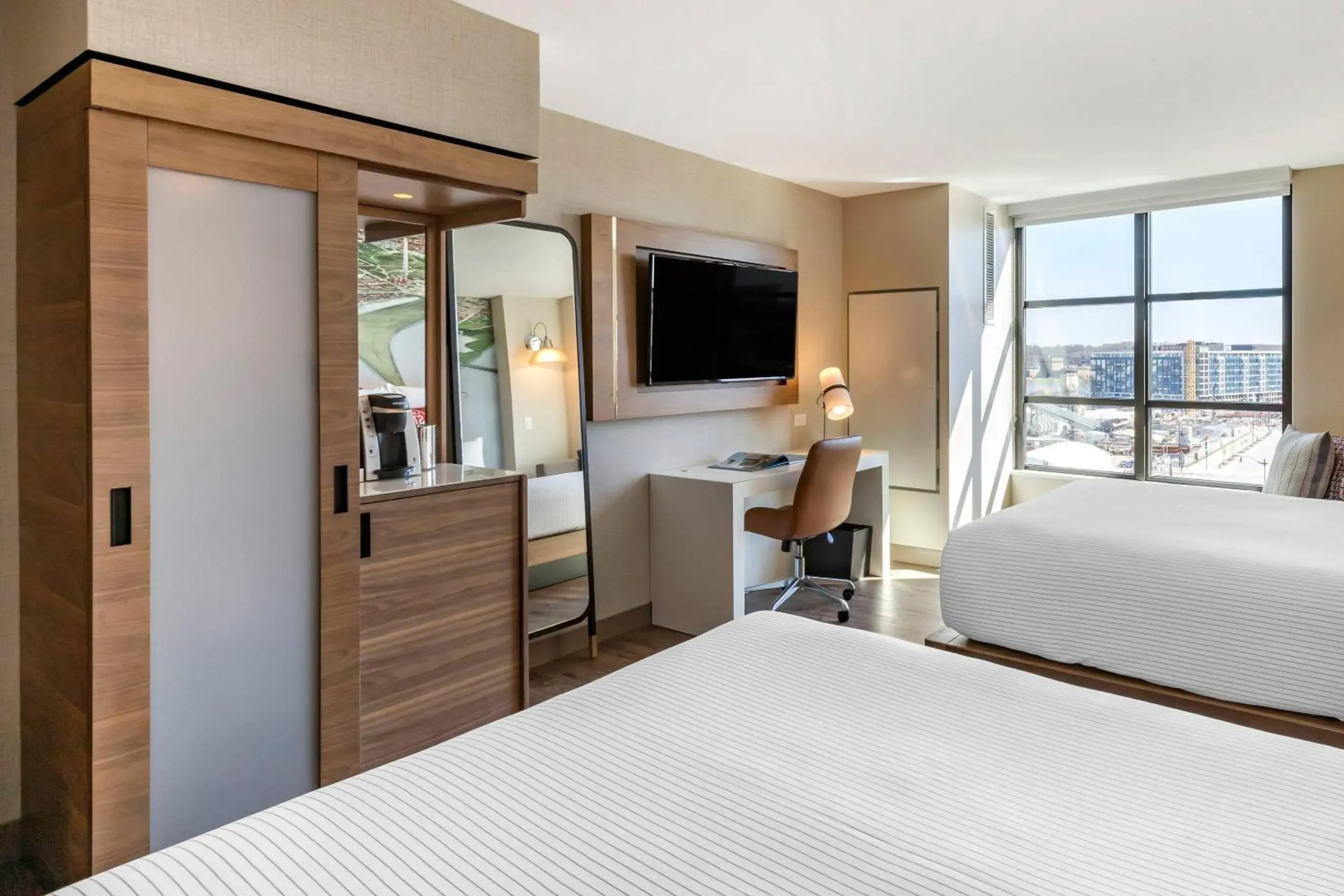 Queen Room with Two Queen Beds, Larger Unit - Non Smoking in Cambria Hotel Washington DC Navy Yard Riverfront Queen Room with Two Queen Beds, Larger Unit - Non Smoking in Cambria Hotel Washington DC Navy Yard Riverfront