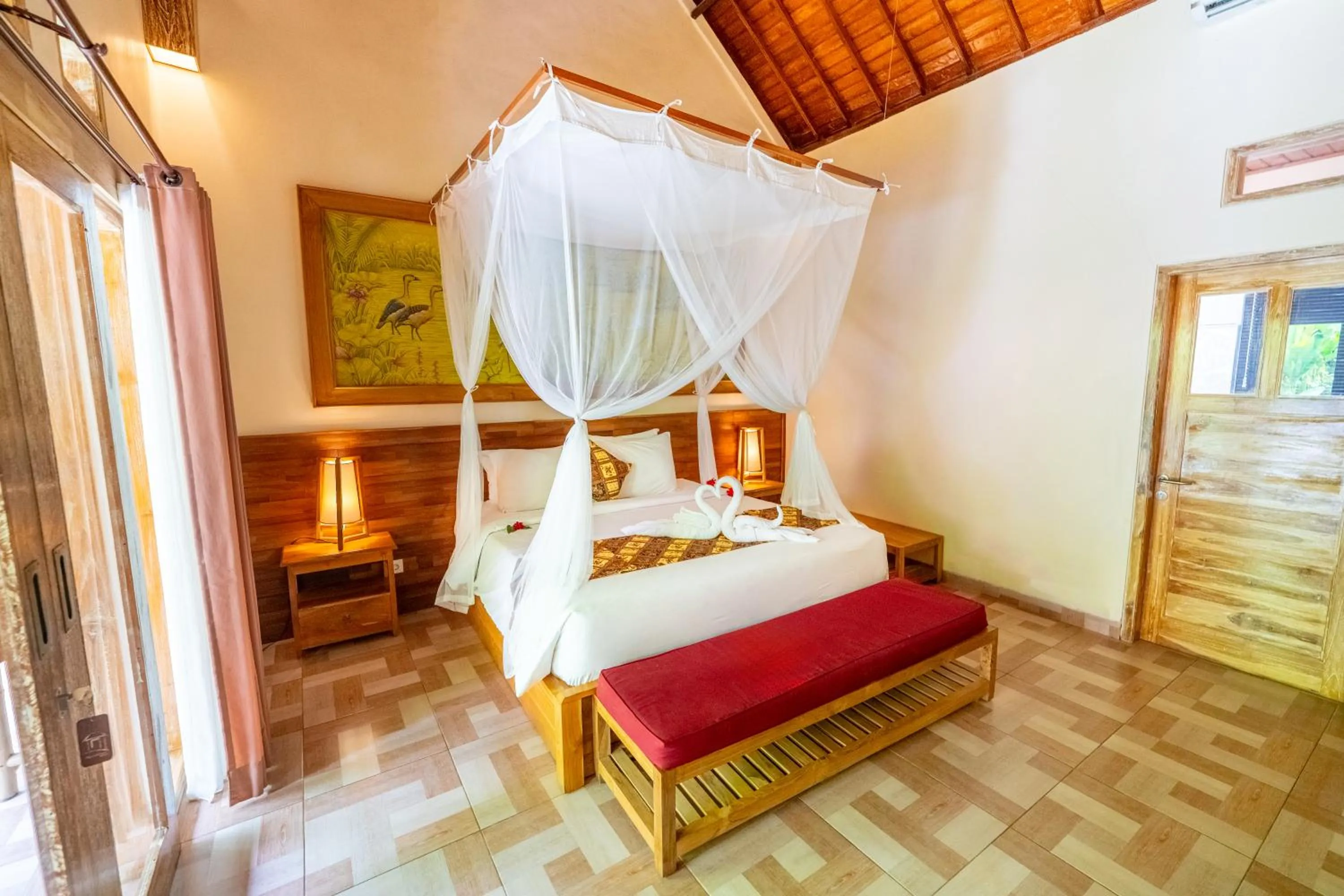 Bed in Prayatna Villas